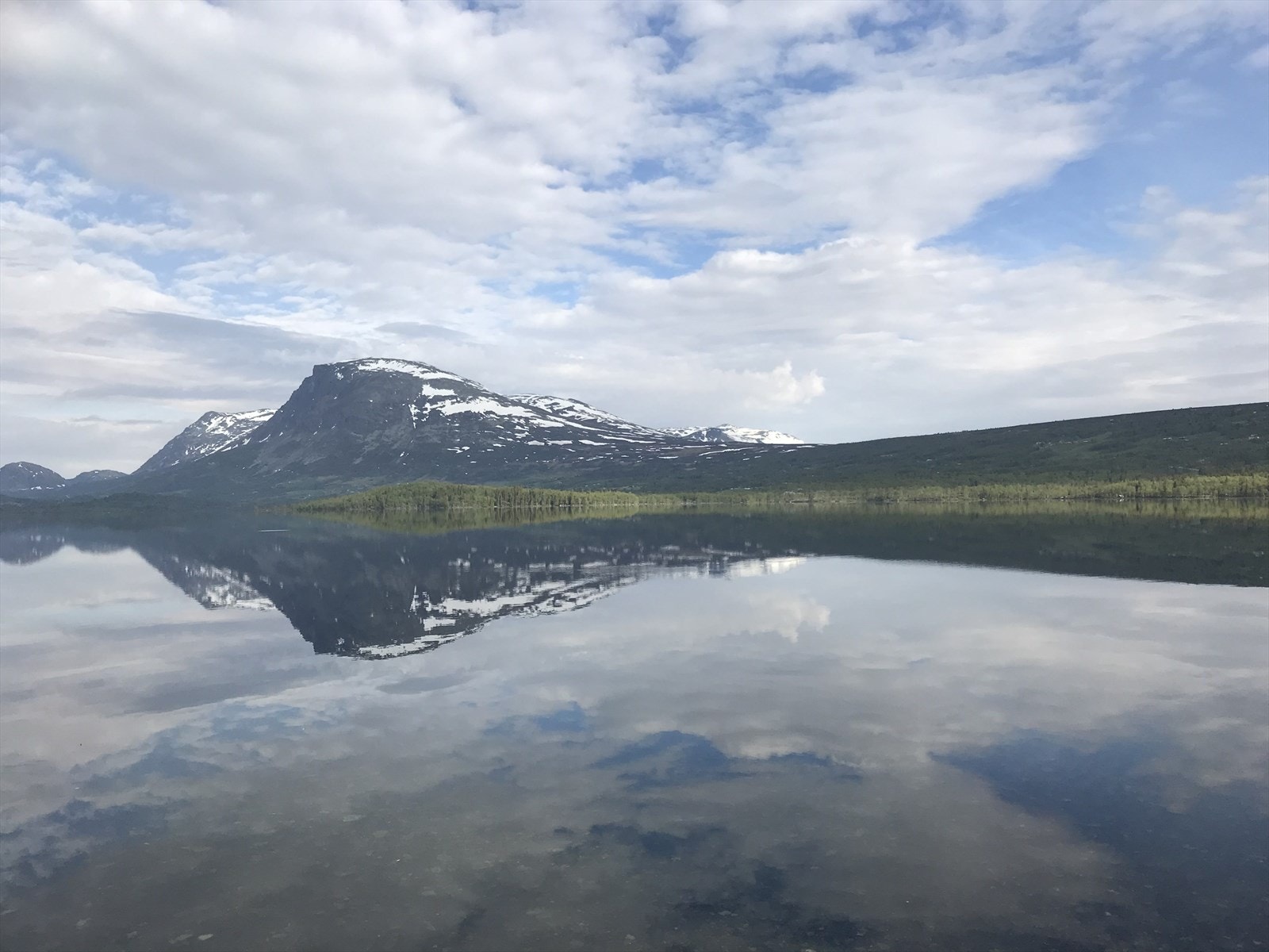 Badeplass ved Storevatn. Galleribilde