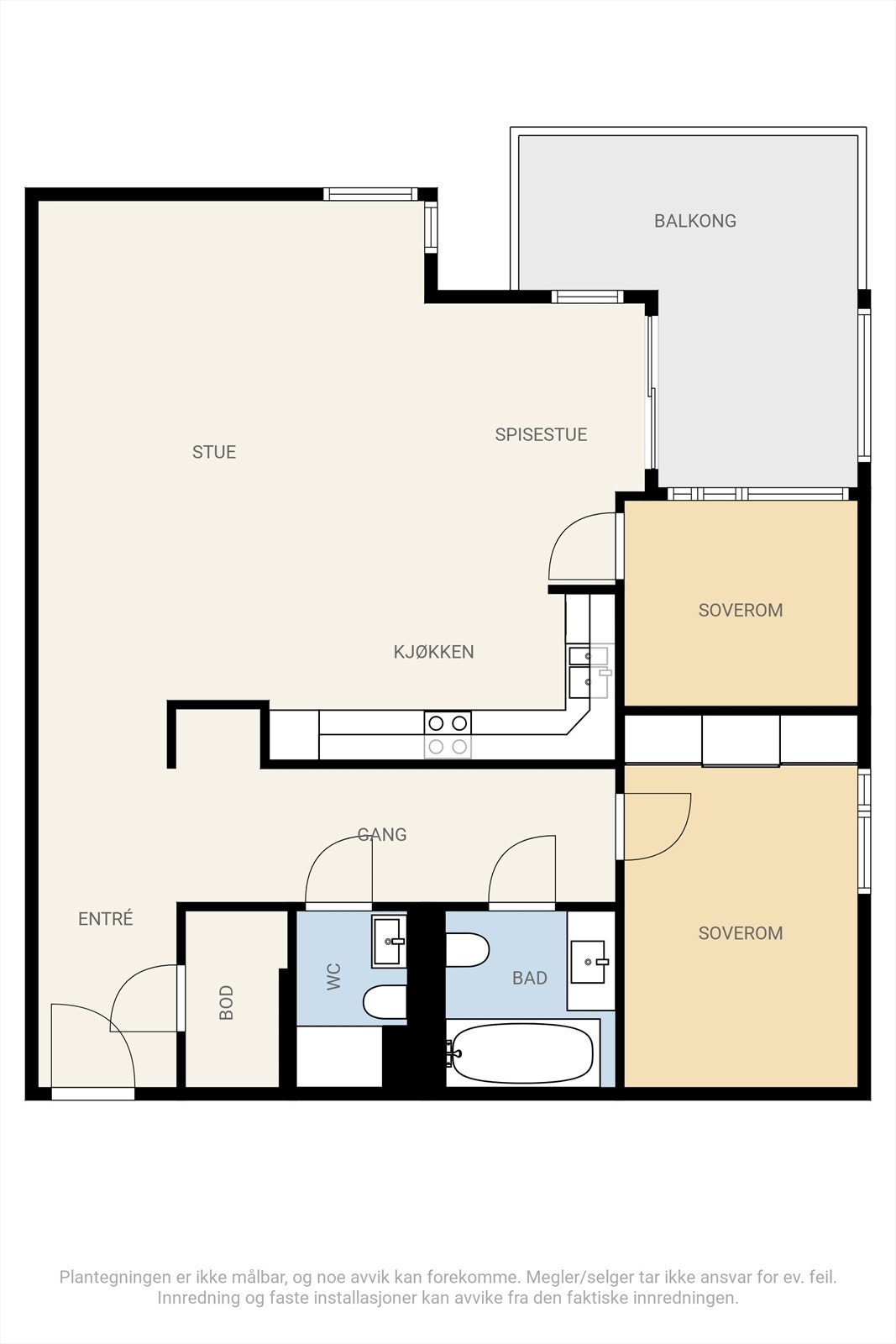 Plantegning. Galleribilde