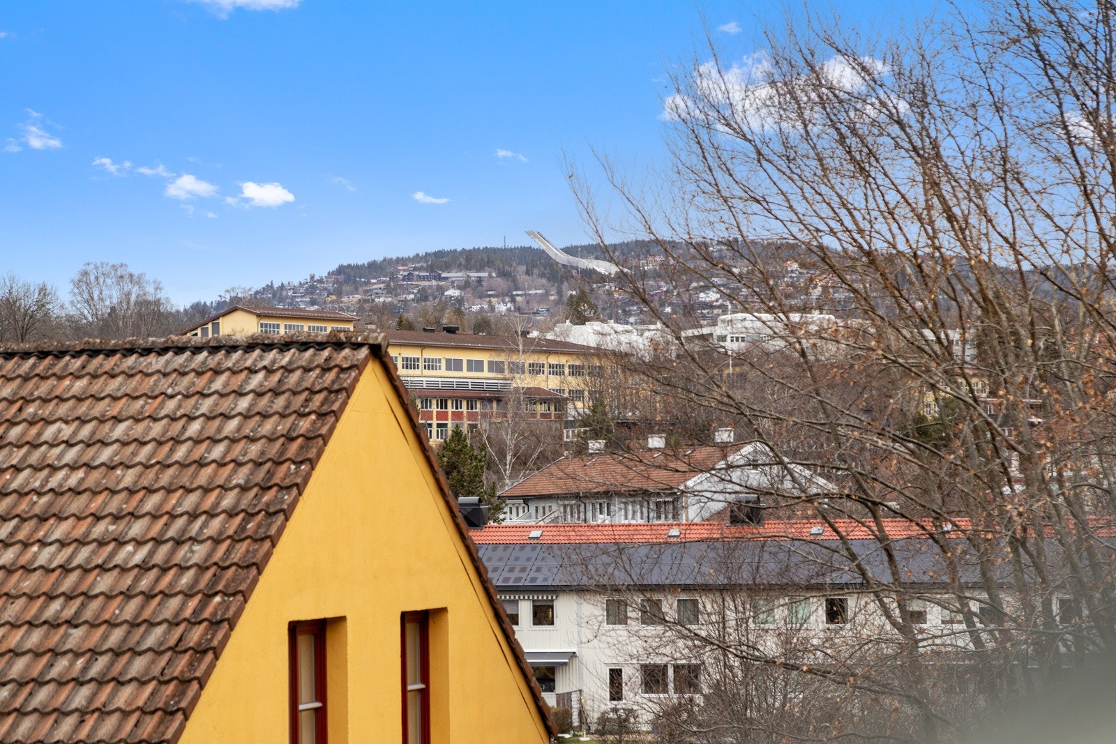 Flott utsikt fra 4. etasje. Galleribilde