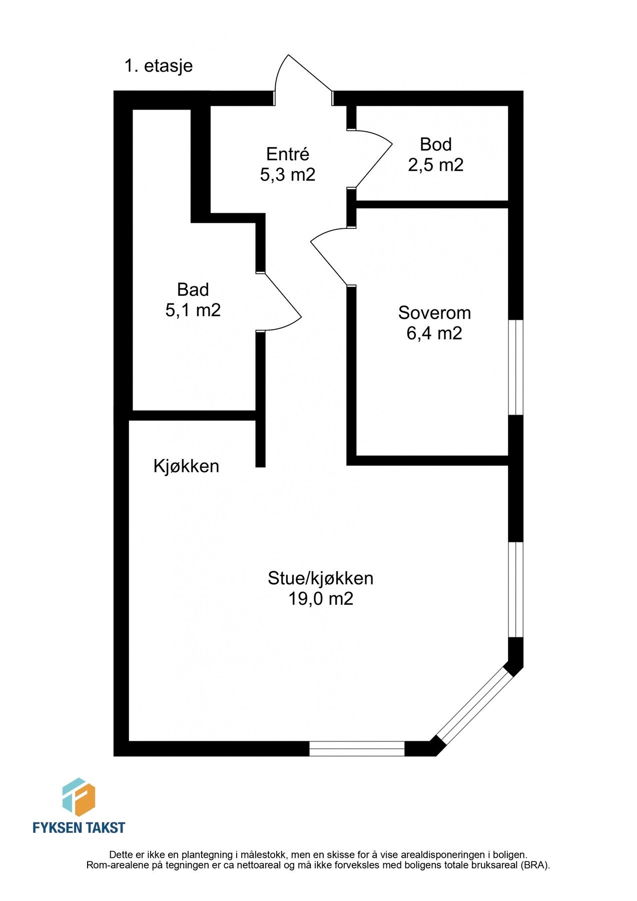 Plantegning. Galleribilde