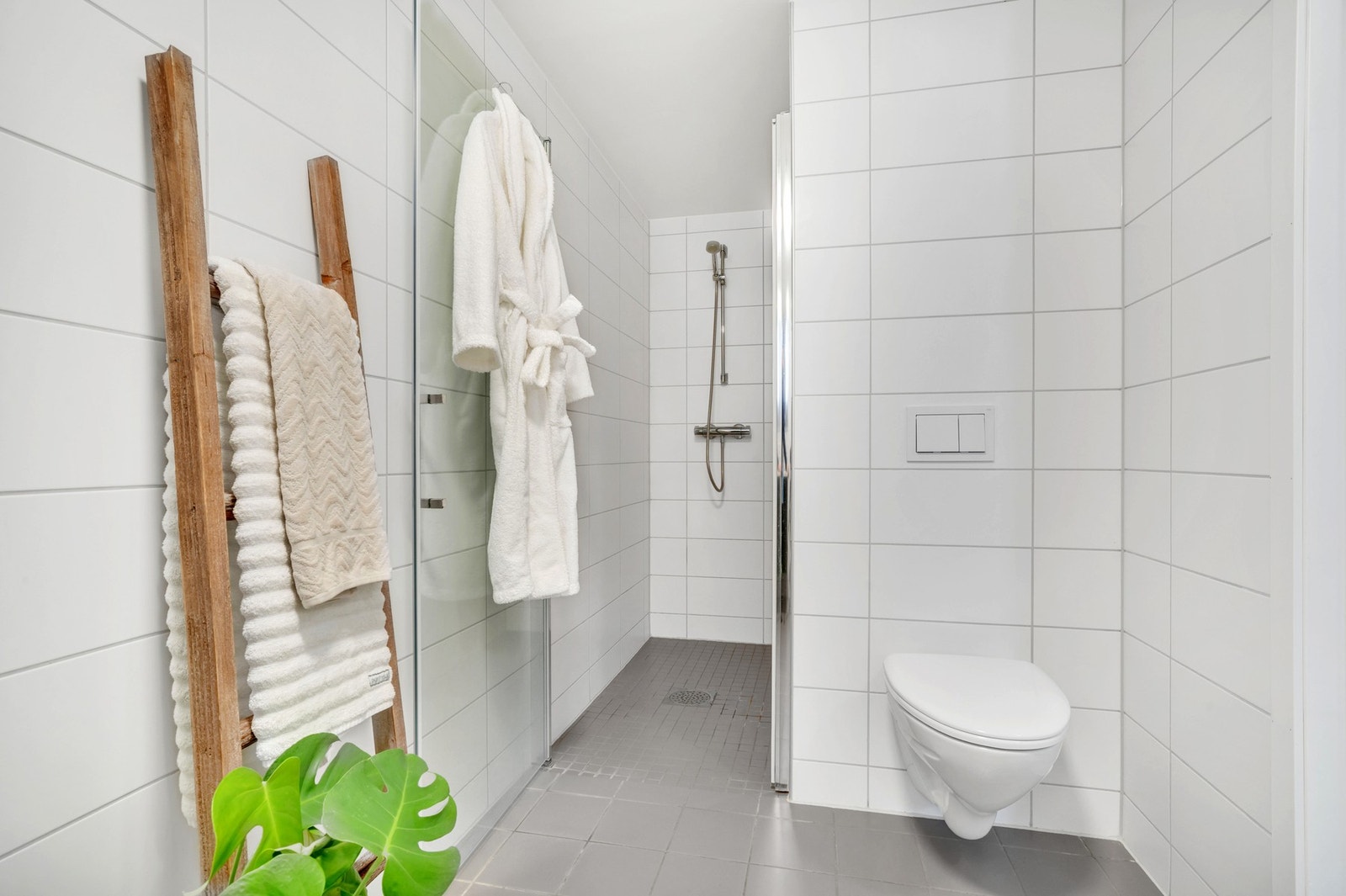 Boligen varmes opp via fjernvarme. Galleribilde