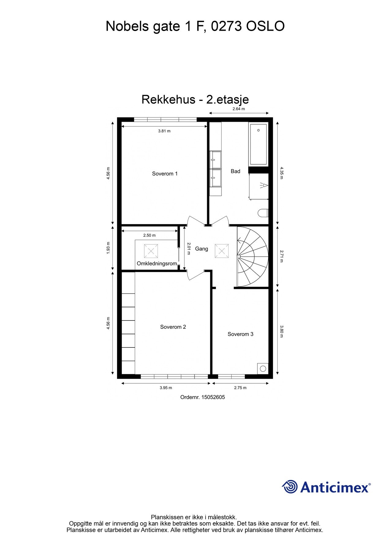 Plantegning 2. etasje. Galleribilde