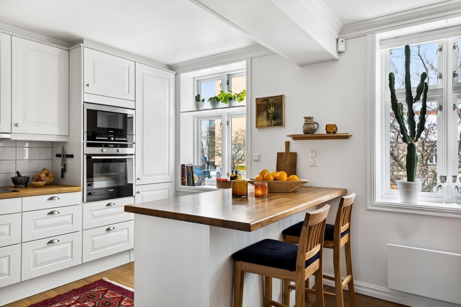 Praktisk kjøkkenløsning. Galleribilde