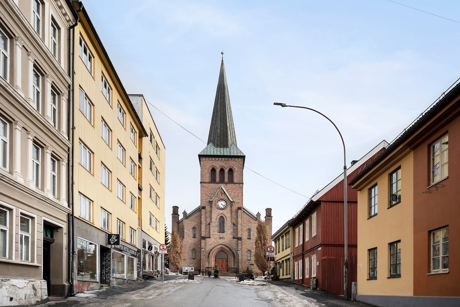 Kampen ligger like ved - Her Kampen kirke Galleribilde