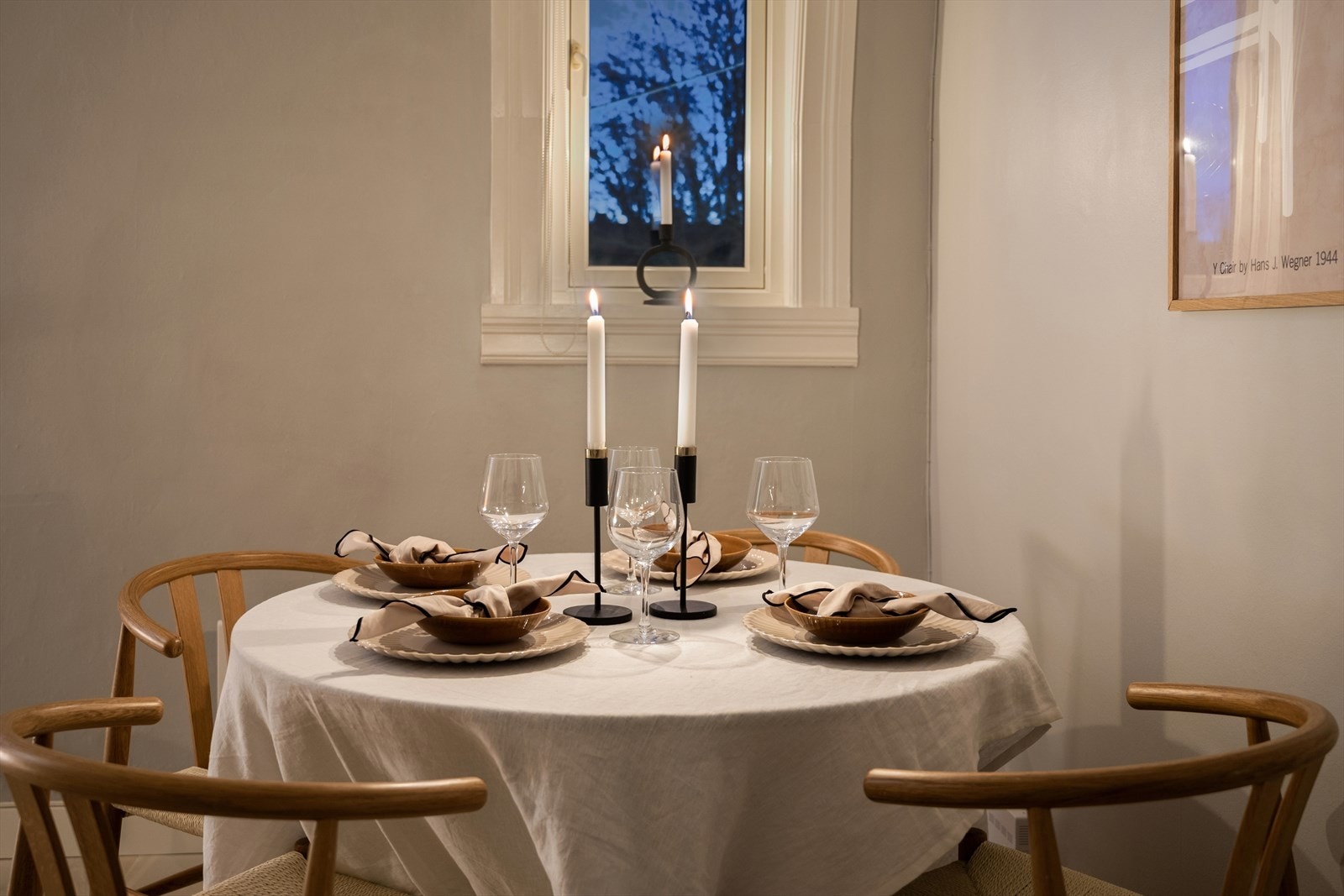 Her er det bare å glede seg til hyggelige selskapskvelder! Galleribilde