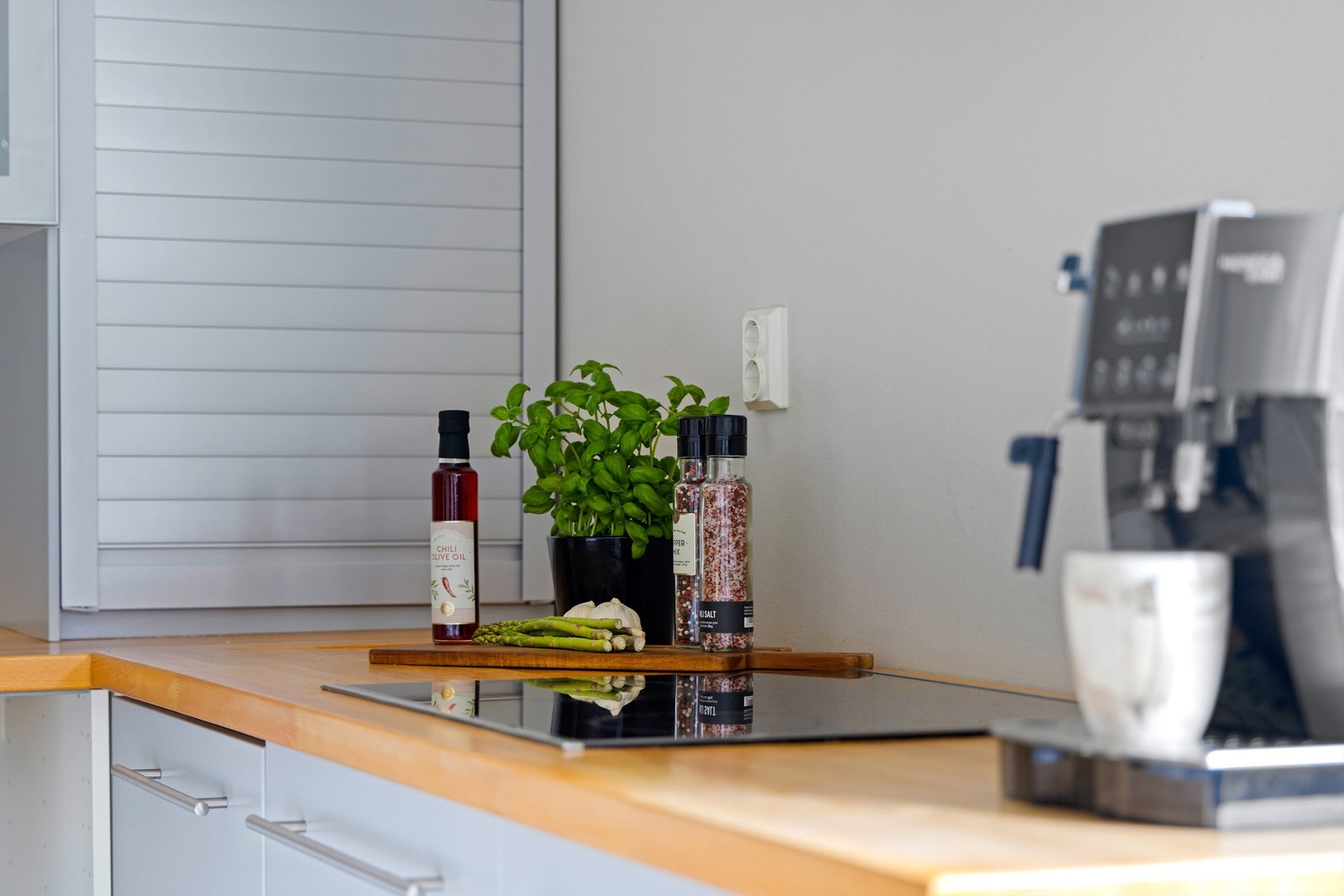 Etablering av komfyrvakt og automatisk lekkasjesikring anbefales. Galleribilde