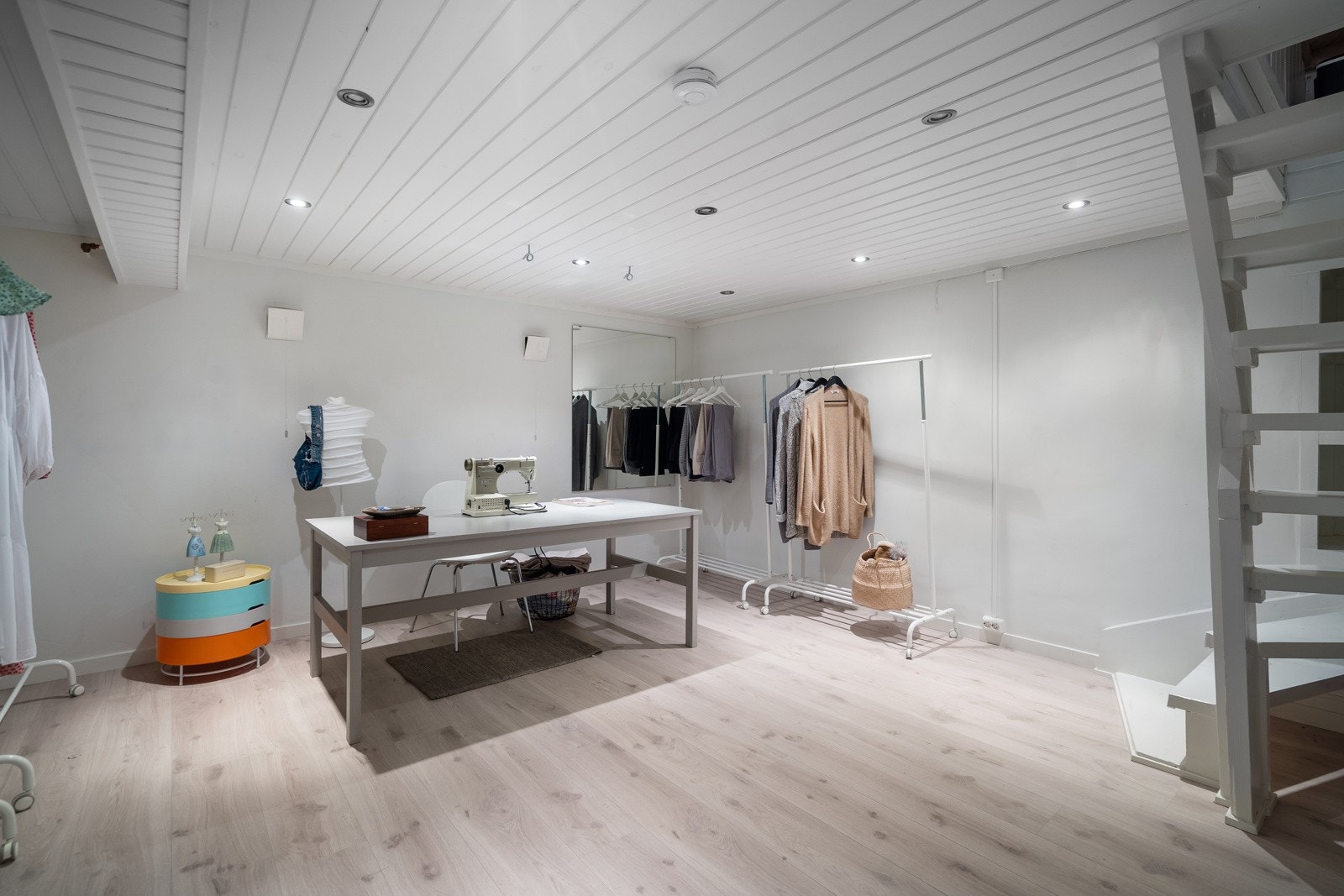 Innredet kjellerrom, ypperlig som hobbyrom! Galleribilde