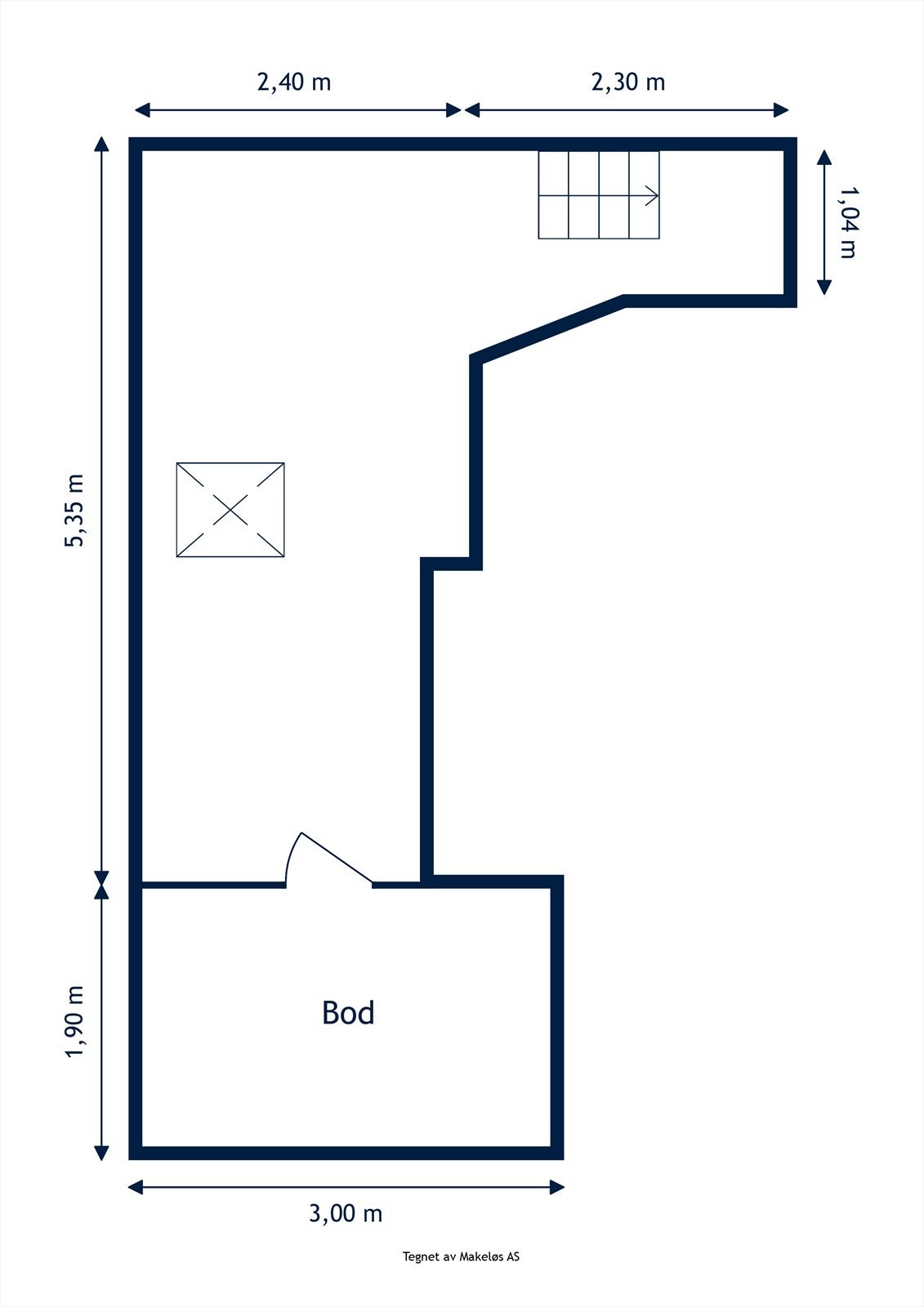 Plantegning hems. Galleribilde