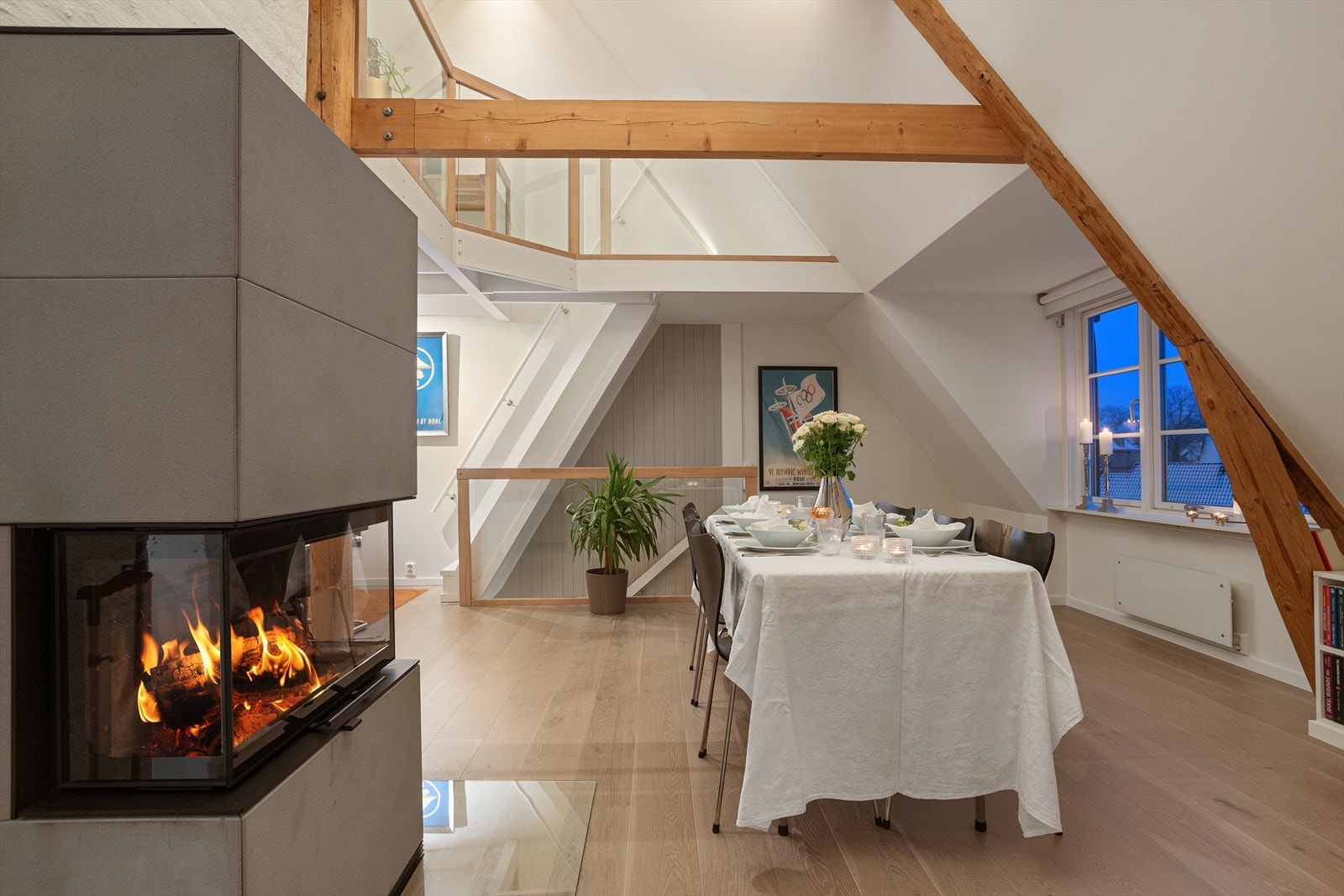 Kveldsstemning. Galleribilde