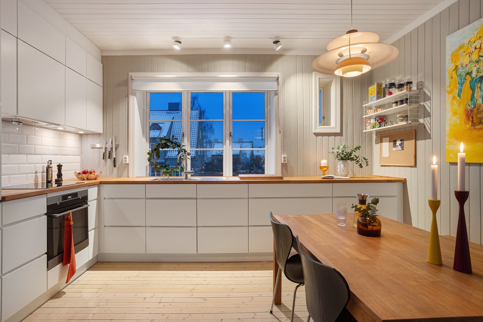 Kveldsstemning. Galleribilde