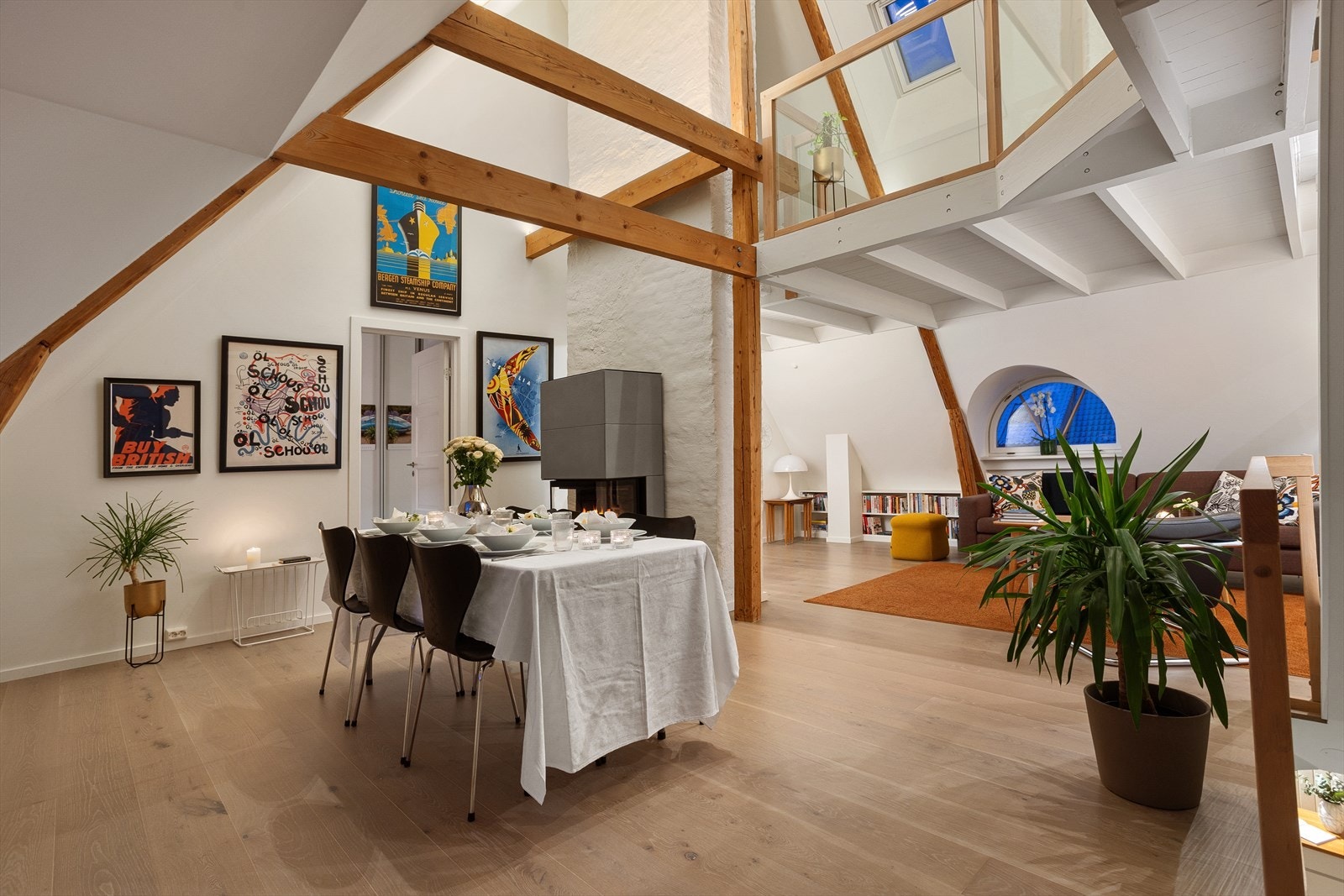 Kveldsstemning. Galleribilde