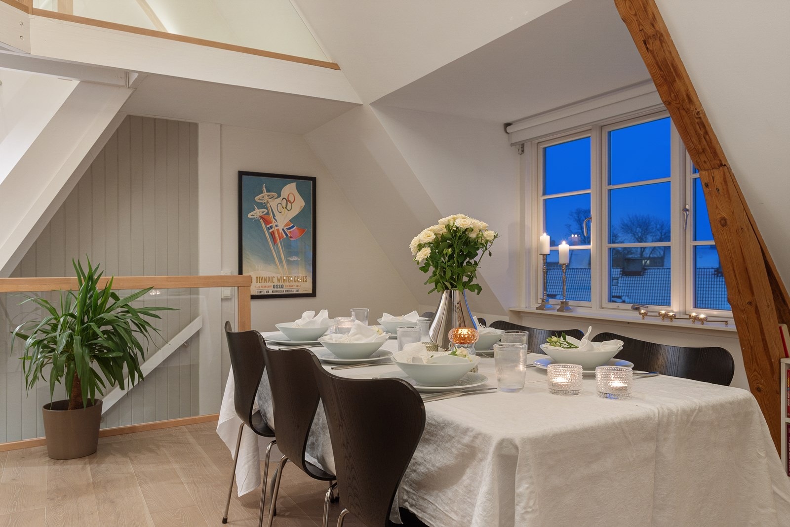 Kveldsstemning. Galleribilde