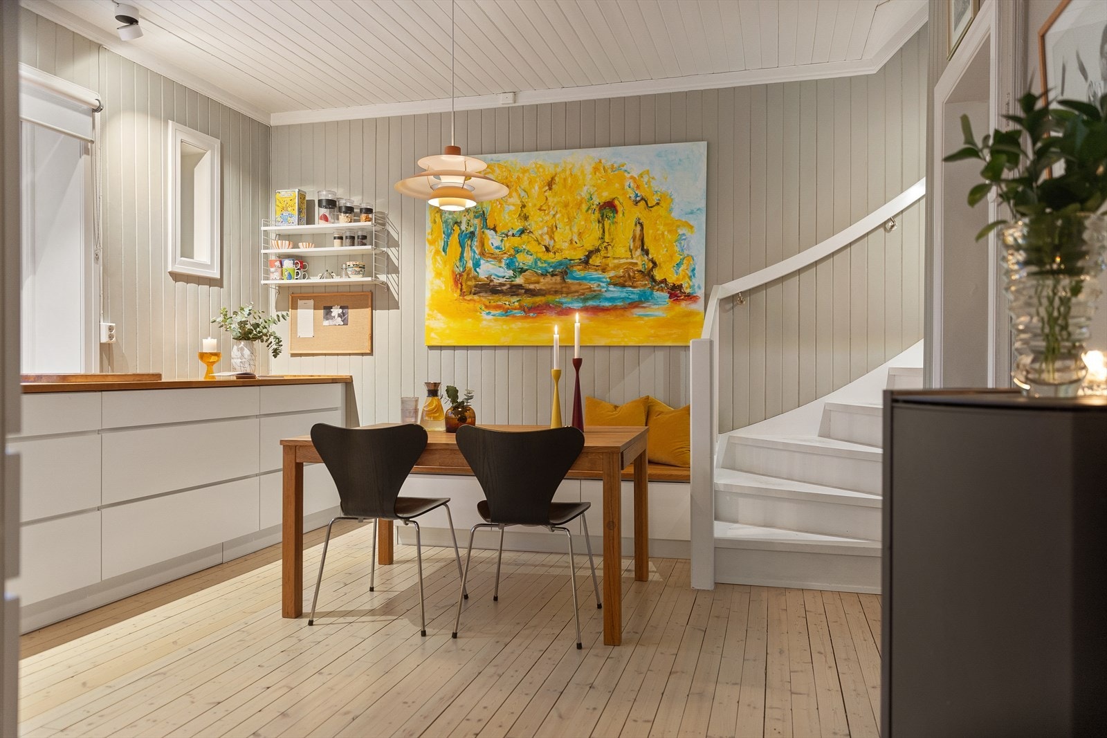 Kveldsstemning. Galleribilde