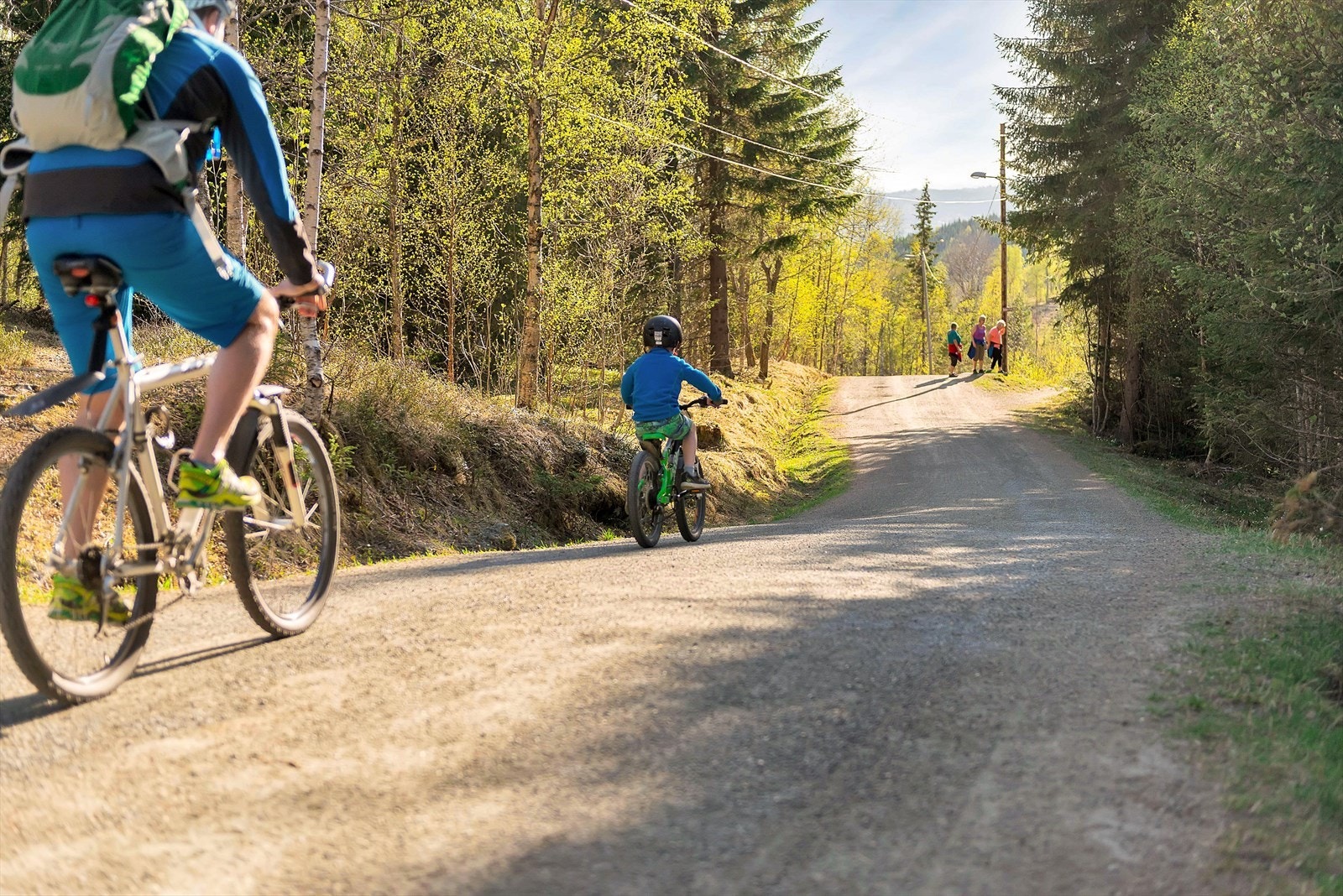 Ikke langt unna ligger Estenstadmarka med flotte turstier og lysløyper om vinteren. Galleribilde