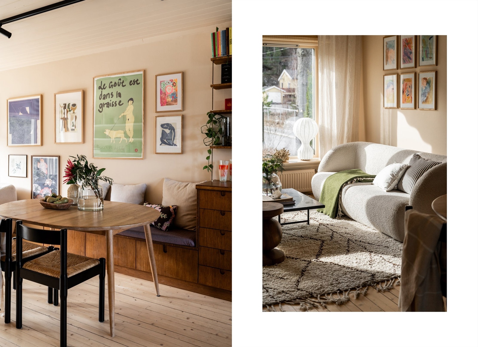 Her er det god plass til sofagruppe og spiseplass Galleribilde