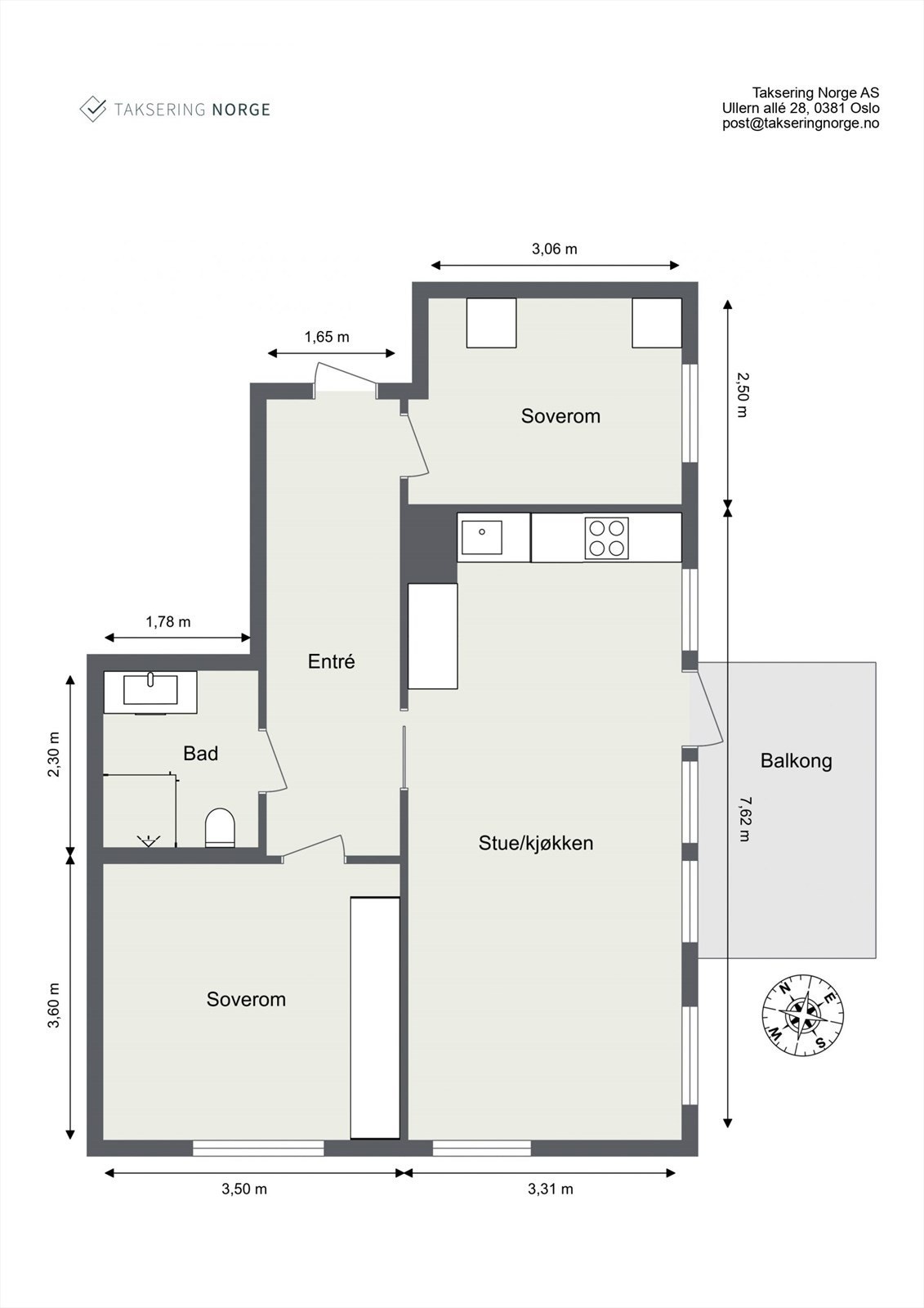 Plantegning. Galleribilde