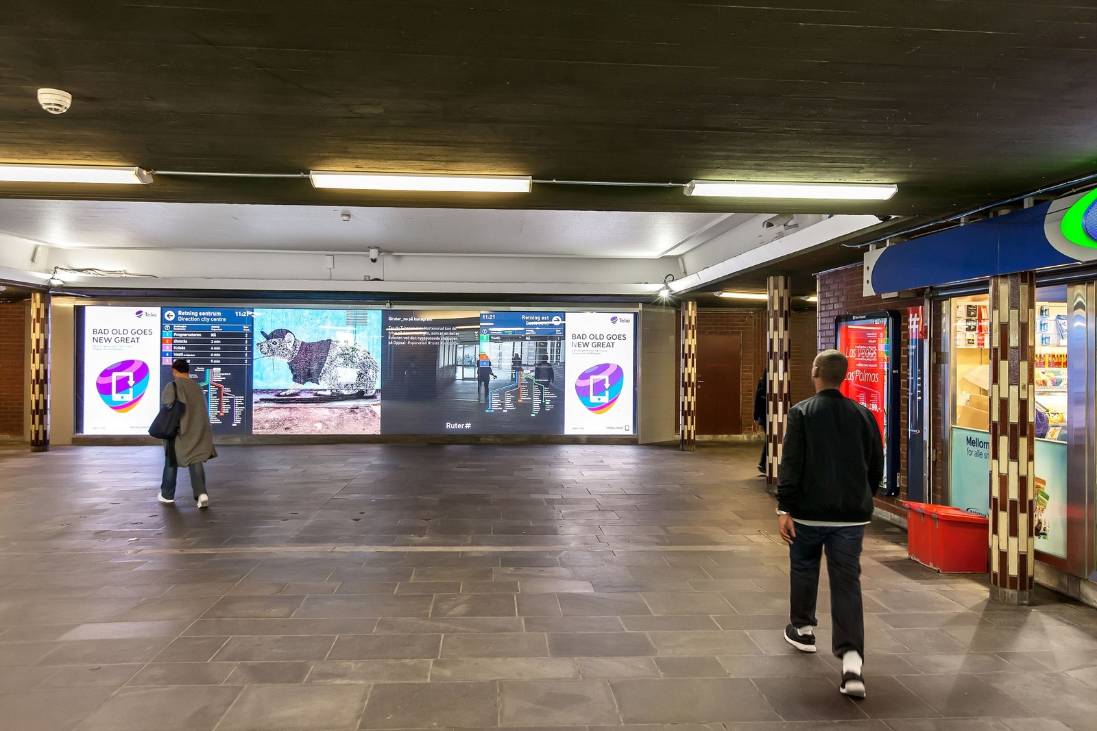 Det er også et godt kollektivtilbud i området, med flere buss- og T-banelinjer. Galleribilde