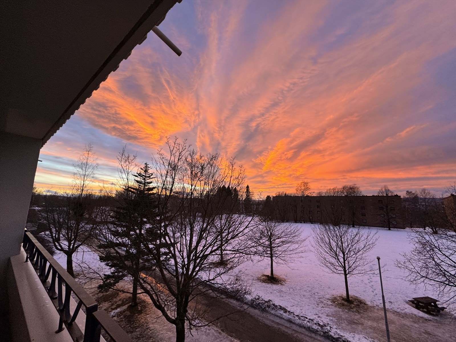 Nydelig himmel Galleribilde