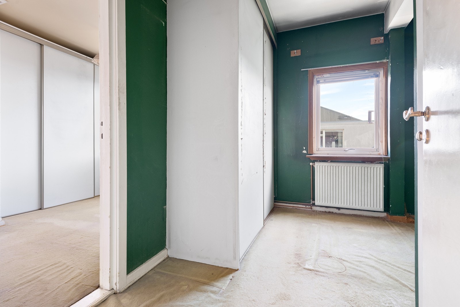 Leiligheten har i dag 2 soverom, men det er mange muligheter for ombygging avhengig av behov Galleribilde