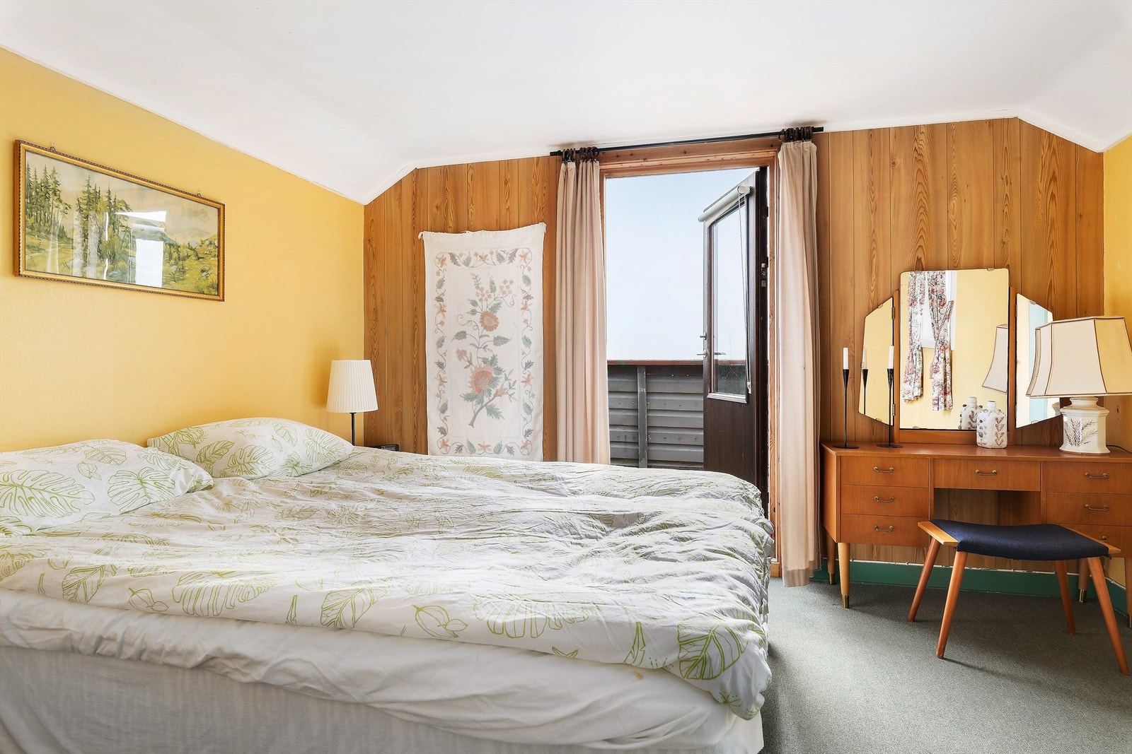 Soverom 2 med utgang til balkong Galleribilde