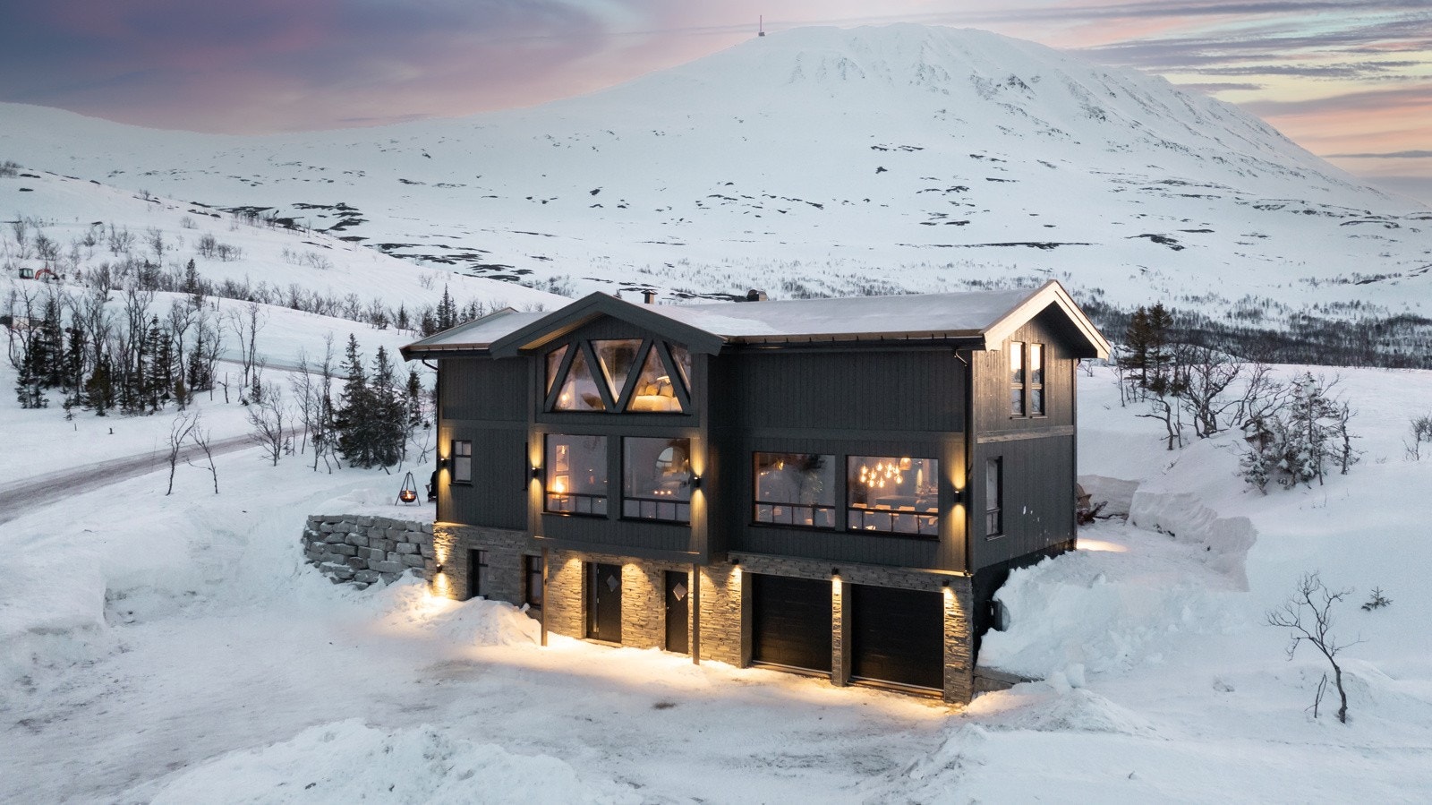 Påkostet hytte Galleribilde
