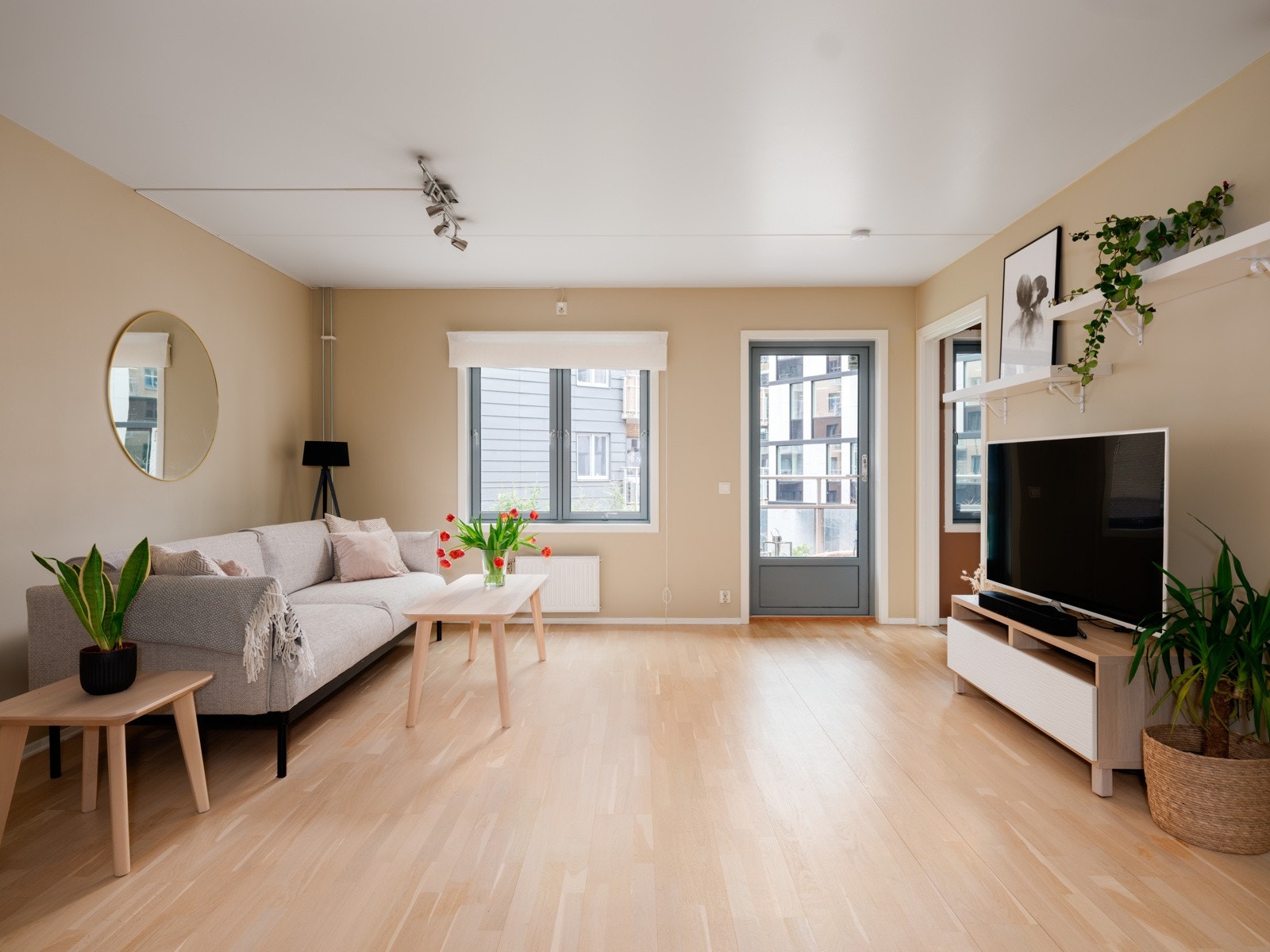 Planløsningen er godt utnyttet med luftig atmosfære. Galleribilde