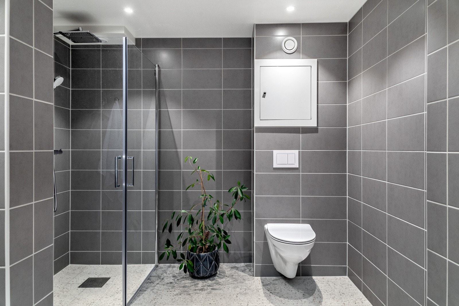 Badet er pusset opp i regi av borettslaget Galleribilde