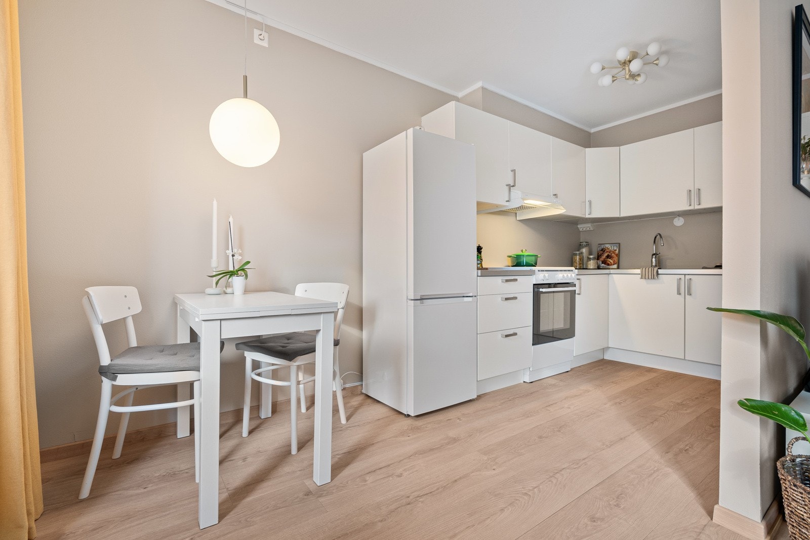 Leiligheten er på totalt 44 m². Galleribilde