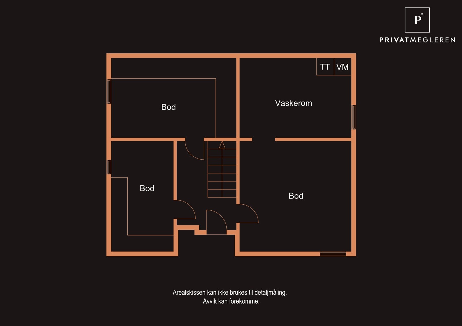 Plantegning av kjeller. Galleribilde