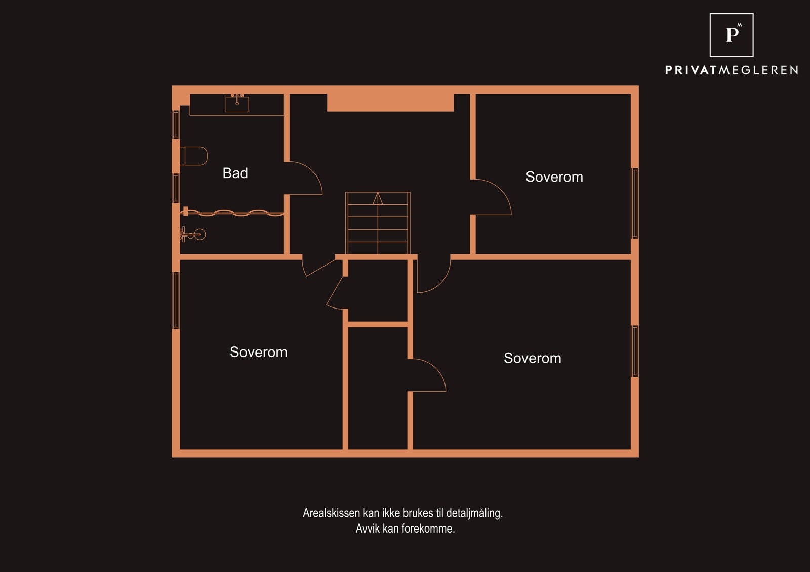 Plantegning av 2.etg. Galleribilde