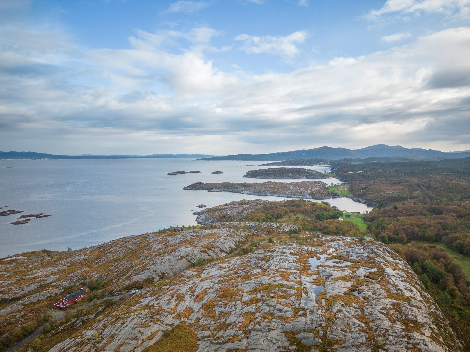Dronefoto Galleribilde