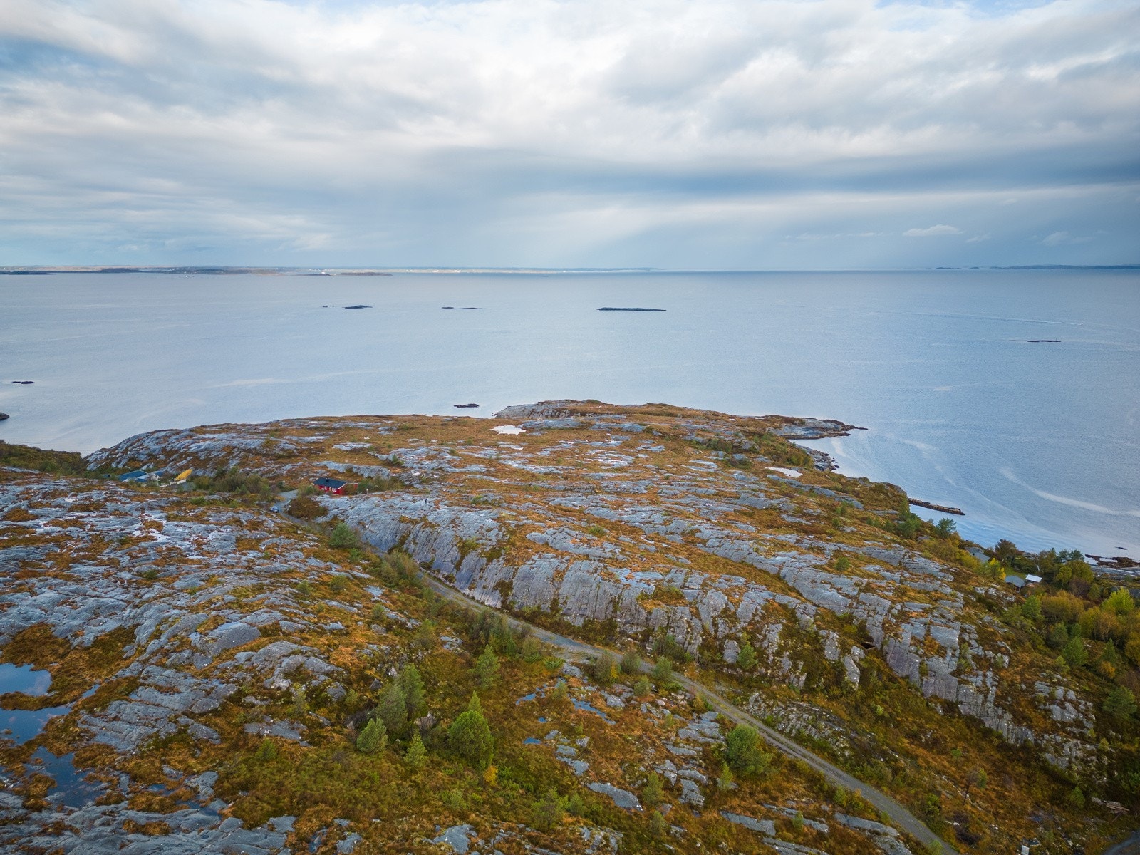 Dronefoto Galleribilde