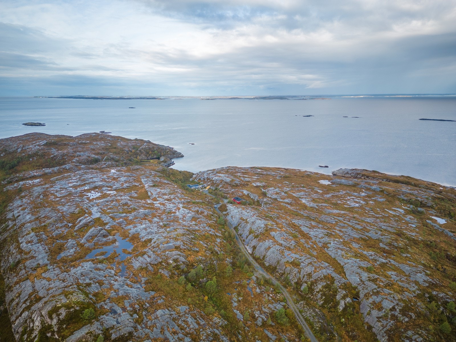 Dronefoto Galleribilde