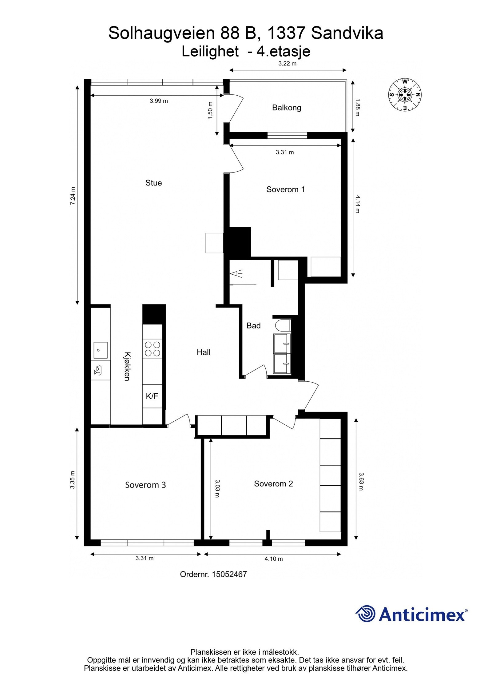 Alternativ planskisse Galleribilde