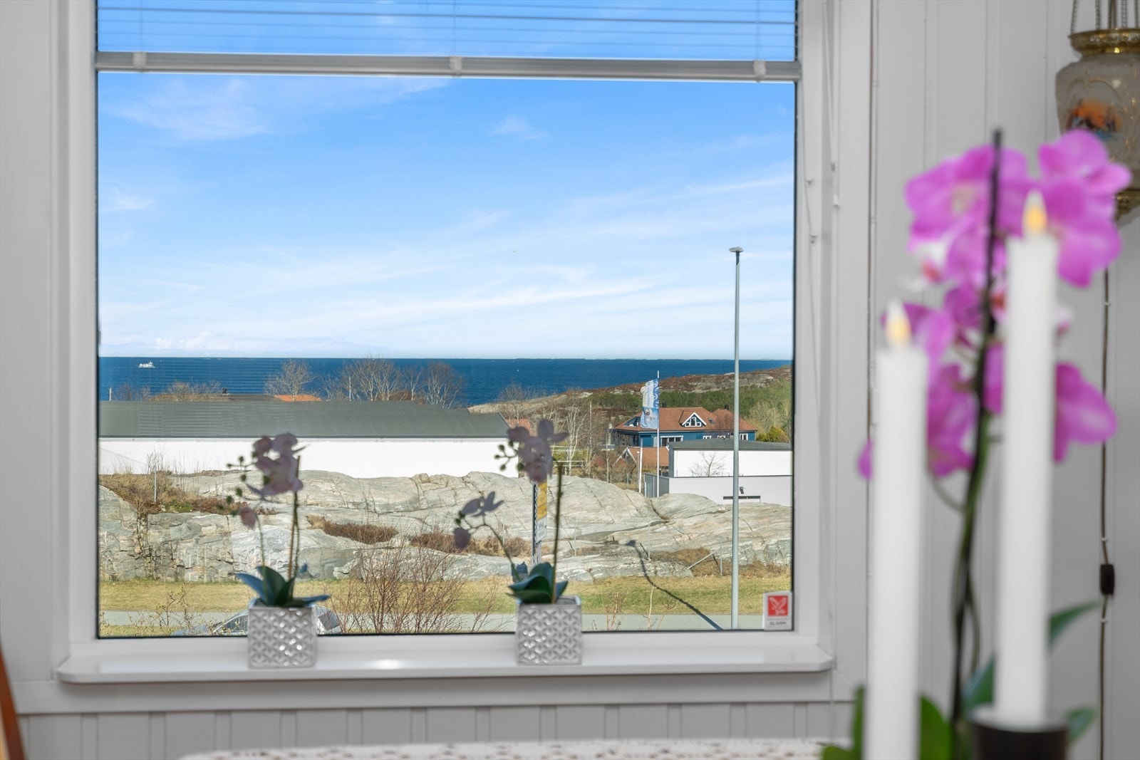 Utsikt fra spisestue Galleribilde