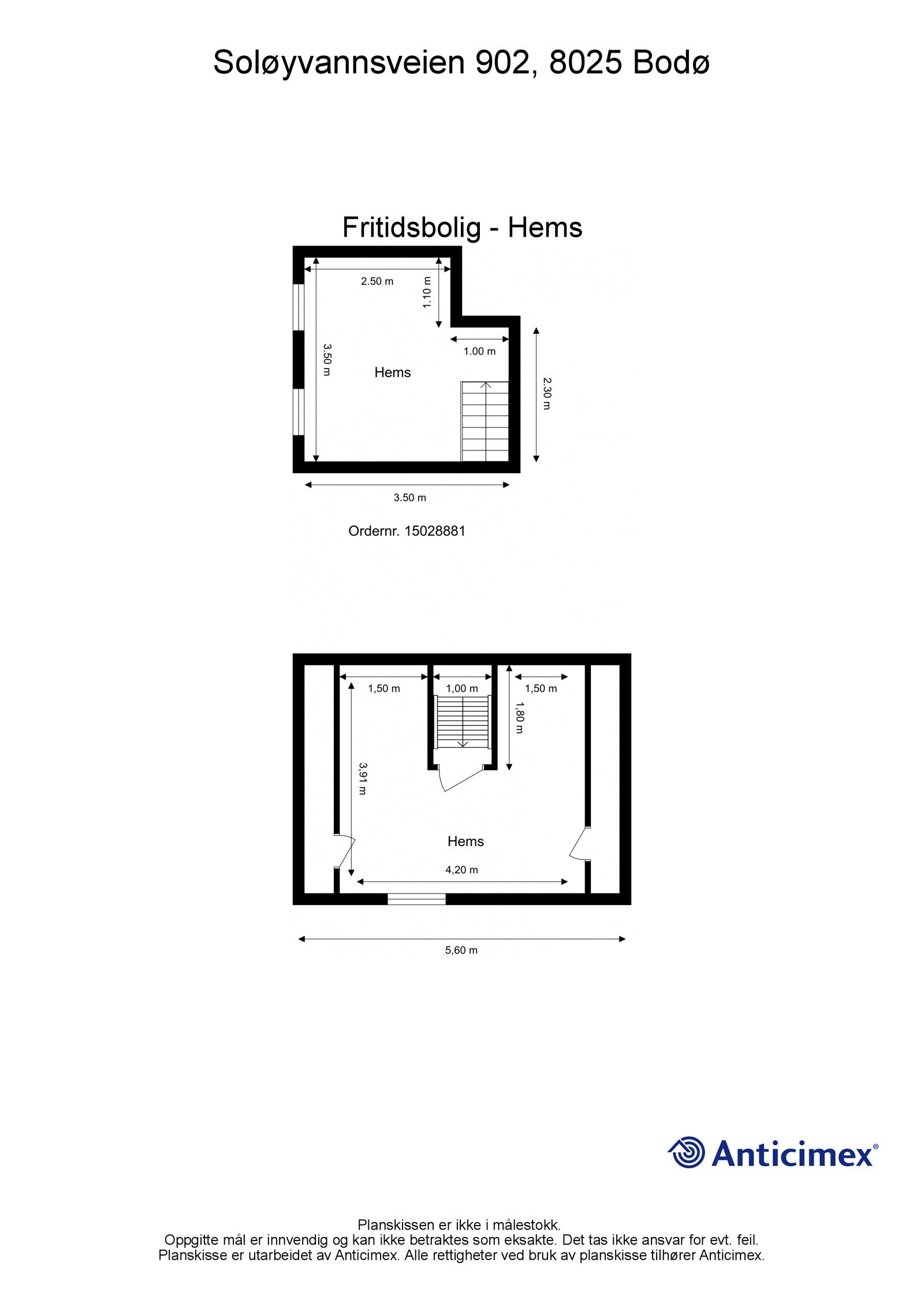 Plantegning hems Galleribilde
