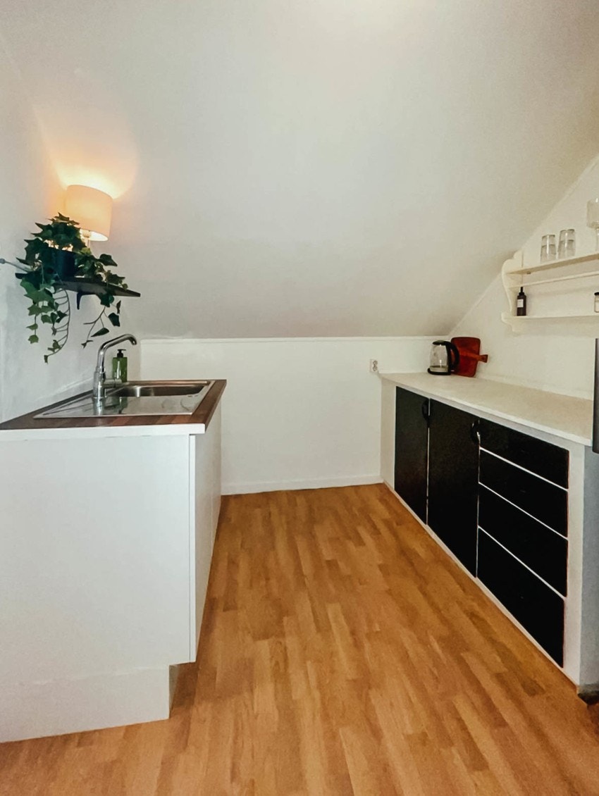 Loftet er ikke byggemeldt og ikke godkjent. Galleribilde