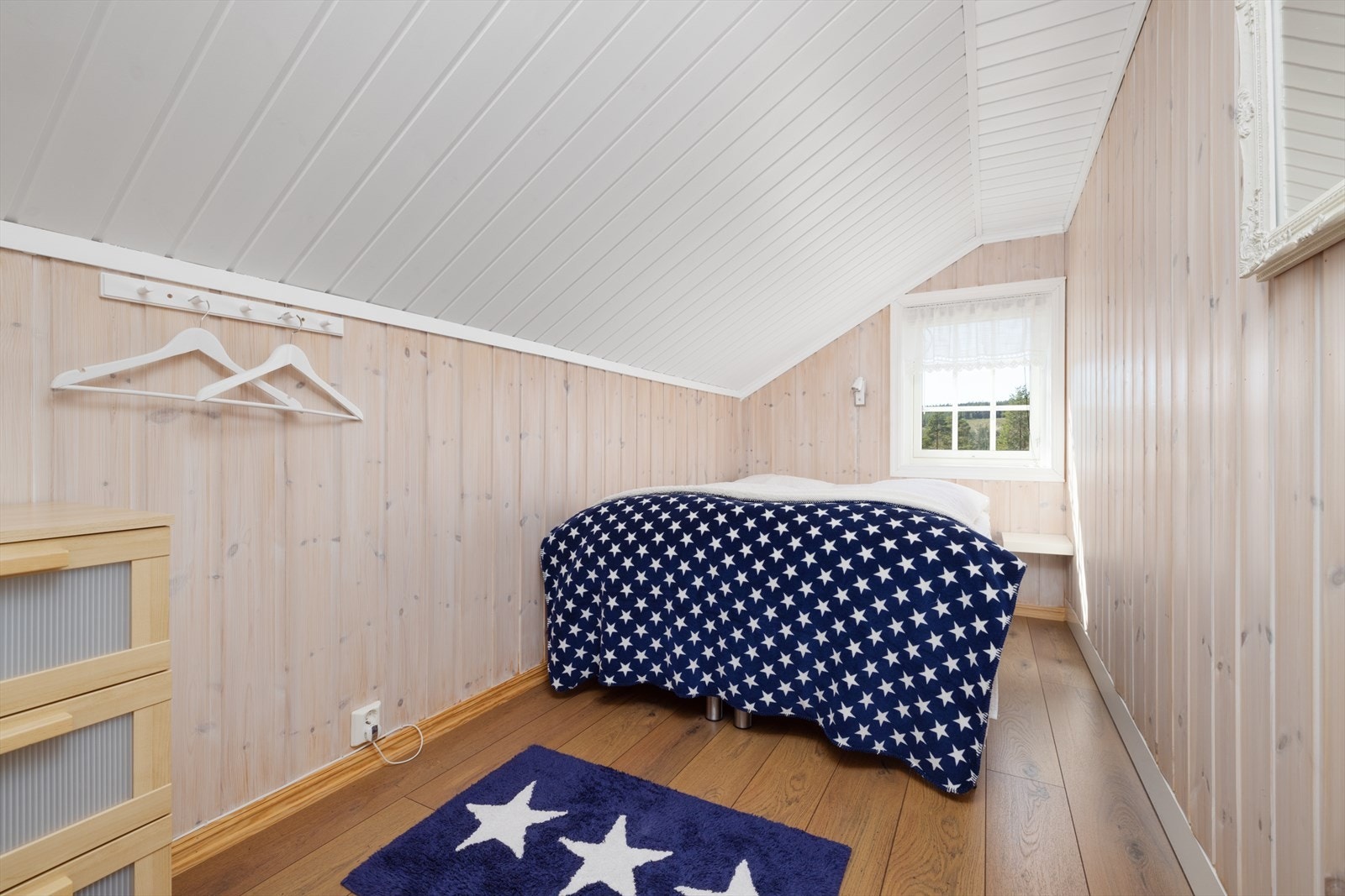 Soverom på loftplanet. Galleribilde