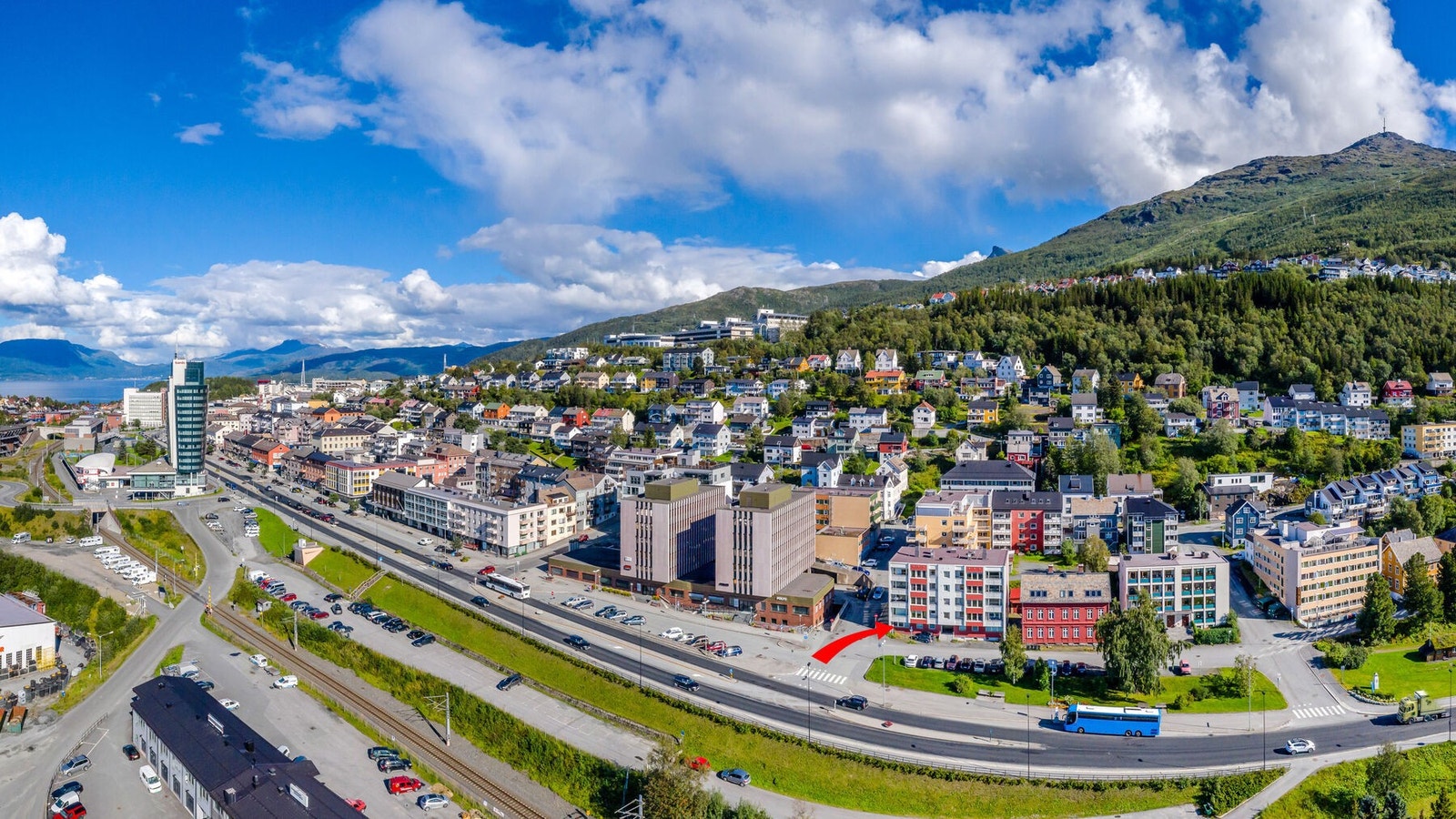 Sentrumsnær beliggenhet Galleribilde
