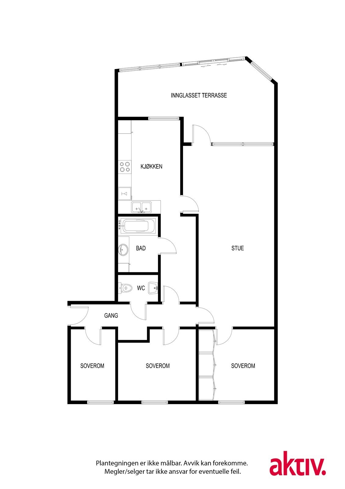 Planløsning 2.etg. Galleribilde