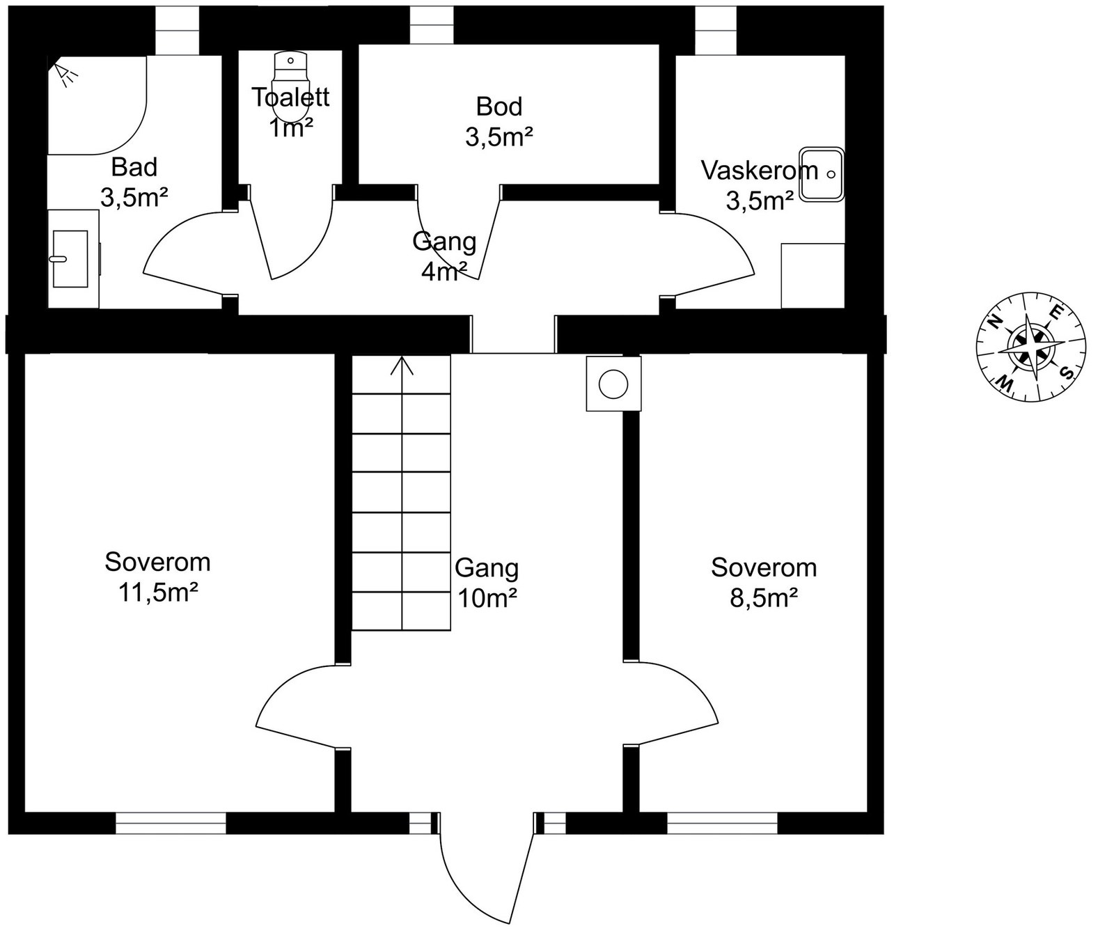 Planskisse. Galleribilde