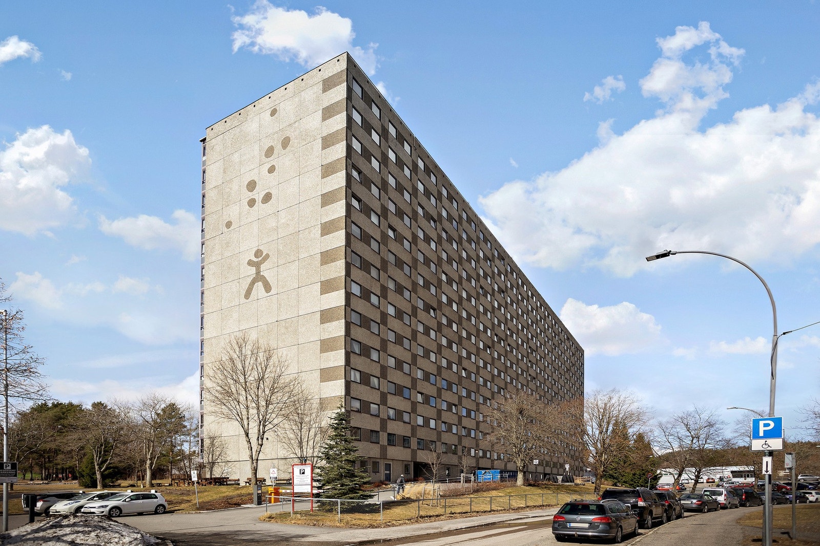 Fasade - et populært og veldrevet borettslag. Galleribilde