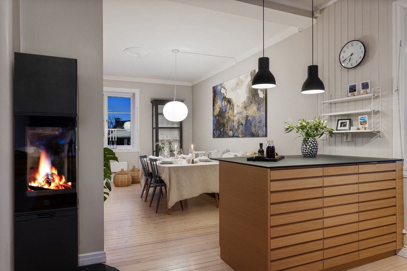 Kveldsstemning. Galleribilde