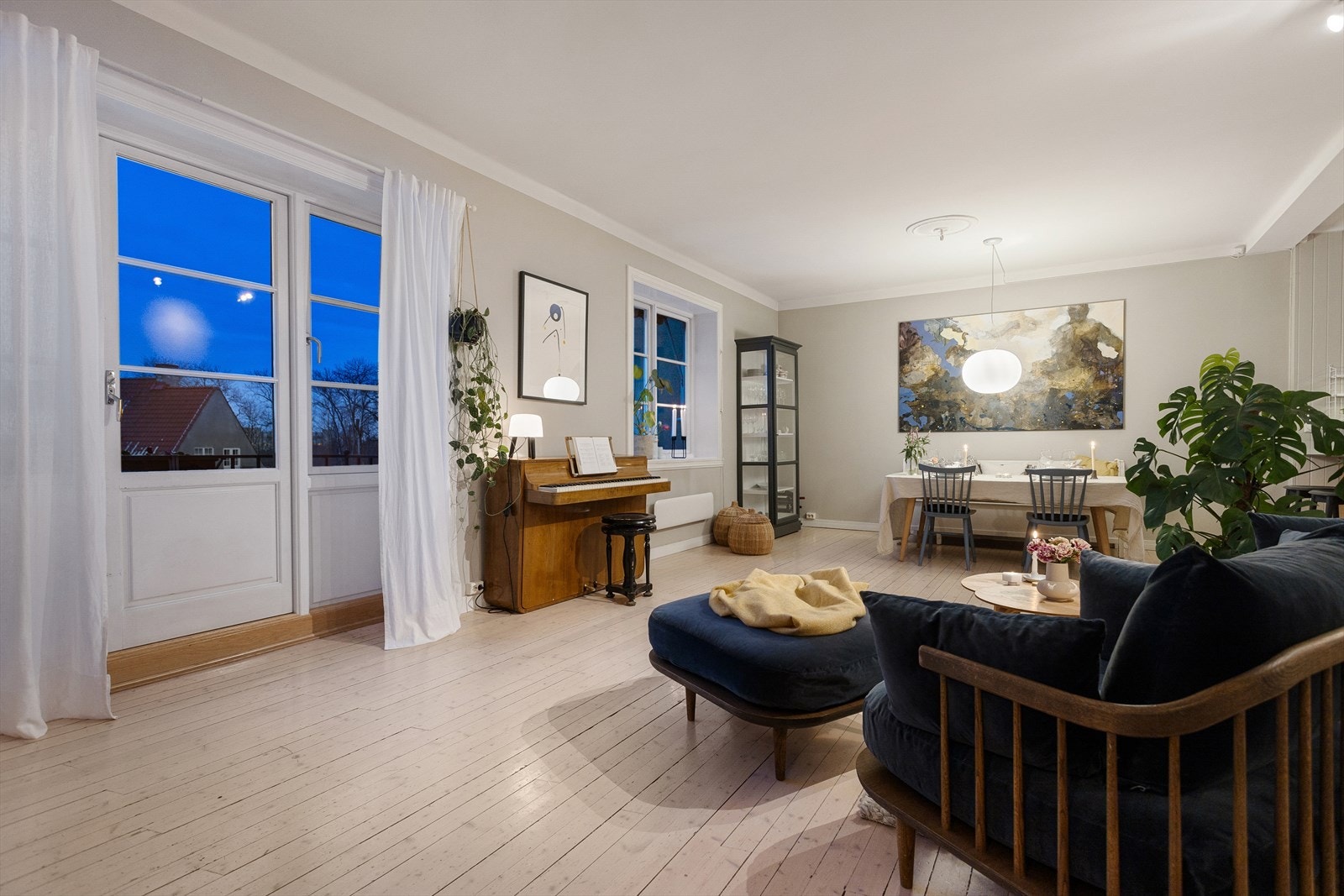 Kveldsstemning. Galleribilde