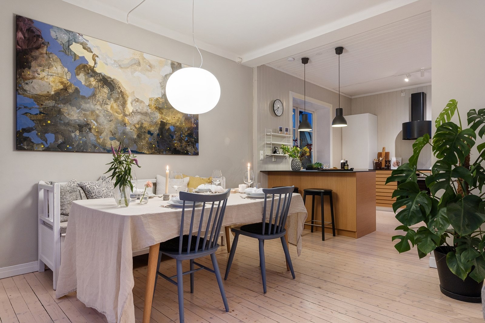 Kveldsstemning. Galleribilde