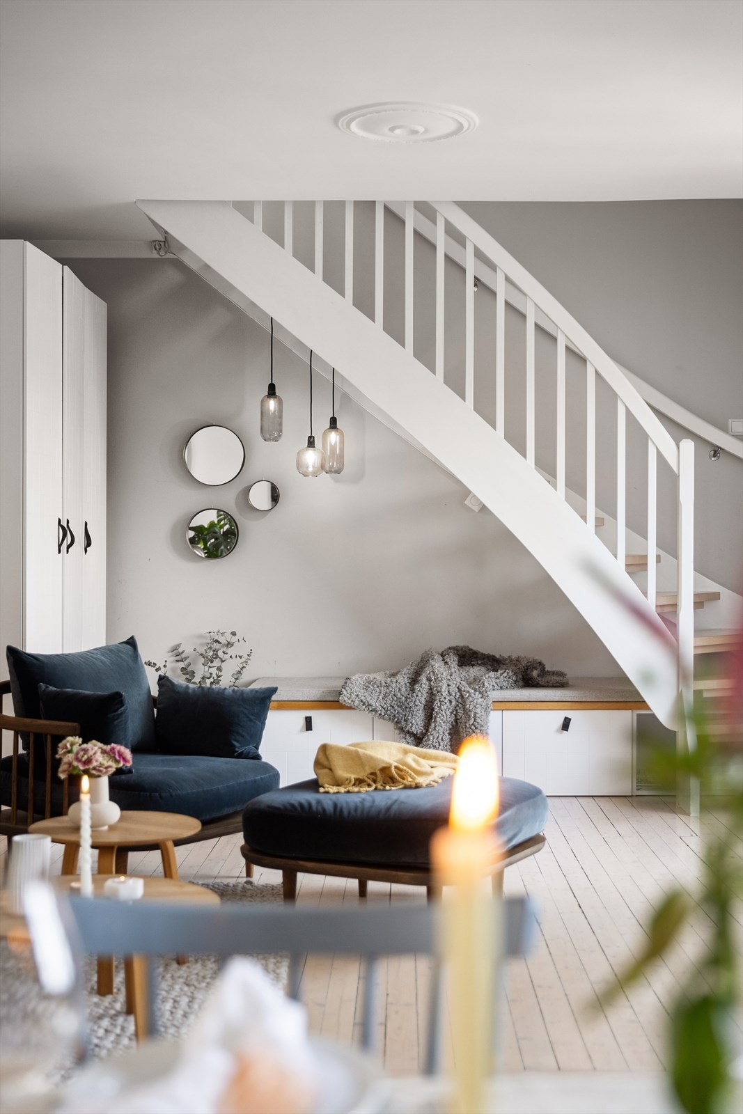 Videre kommer man opp til boligens loftsetasje. Galleribilde