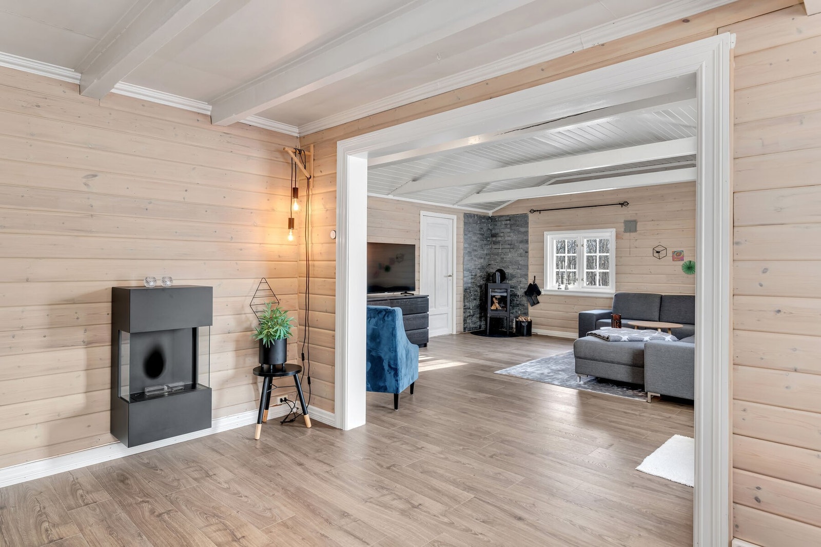 Boligen har et sjarmerende særpreg. Galleribilde