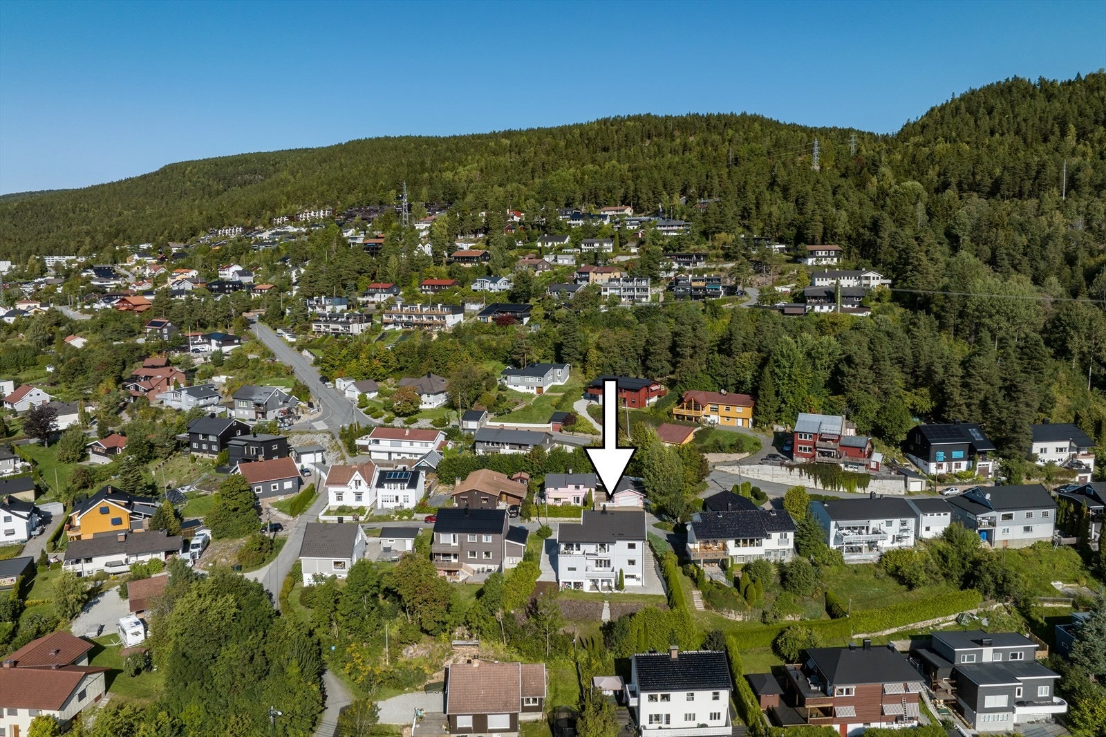 Området er meget familievennlig med hovedvekt på eneboligbebyggelse Galleribilde