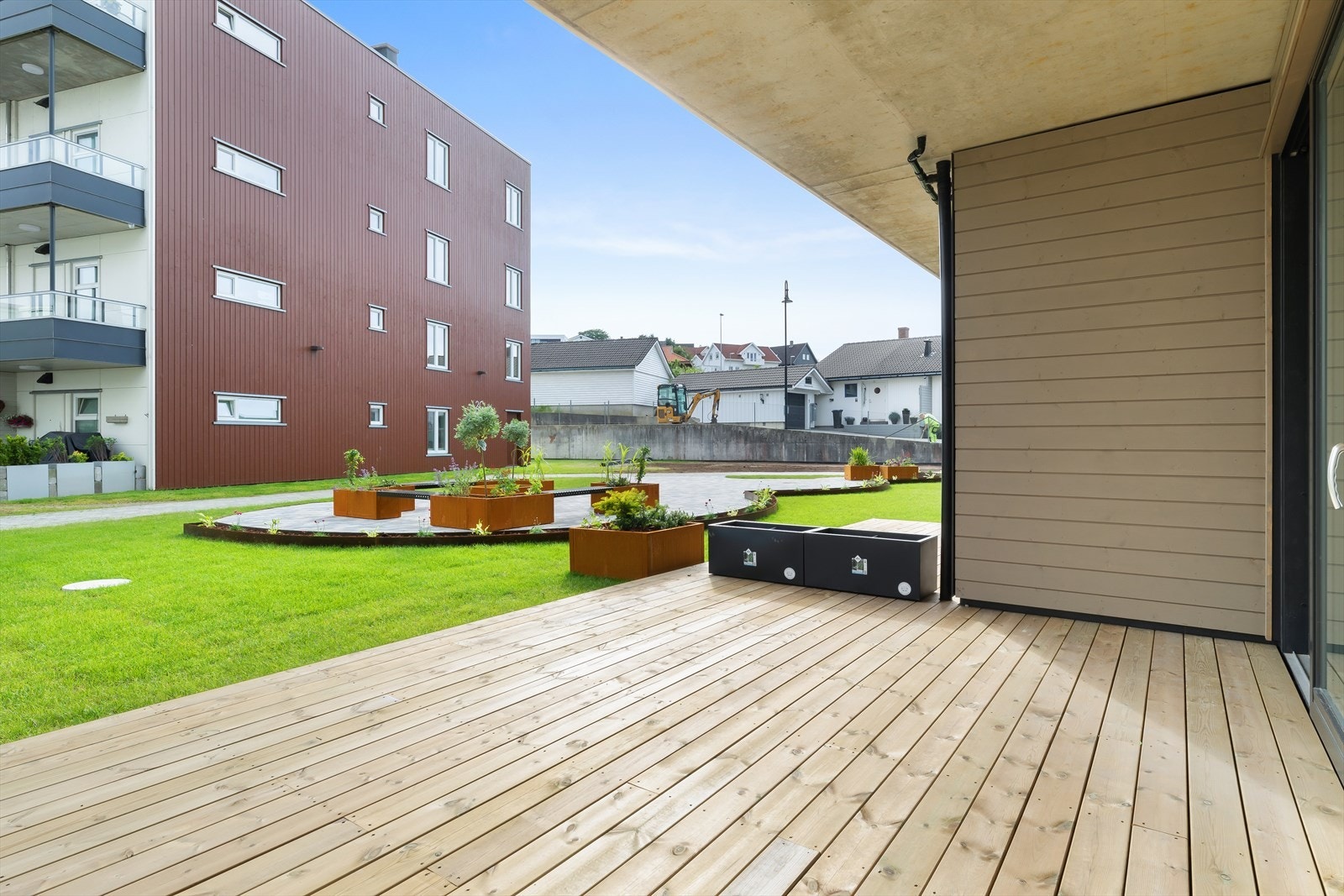 God terrasse Galleribilde