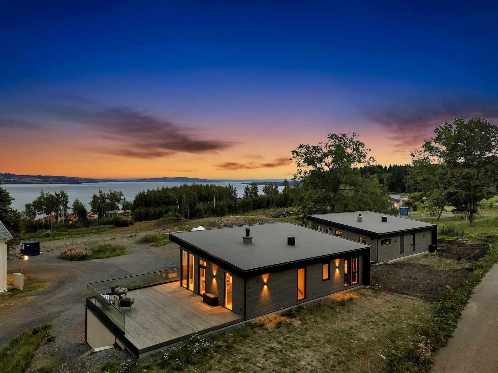 Området er i vekst, og det bygges nye boliger i området Galleribilde